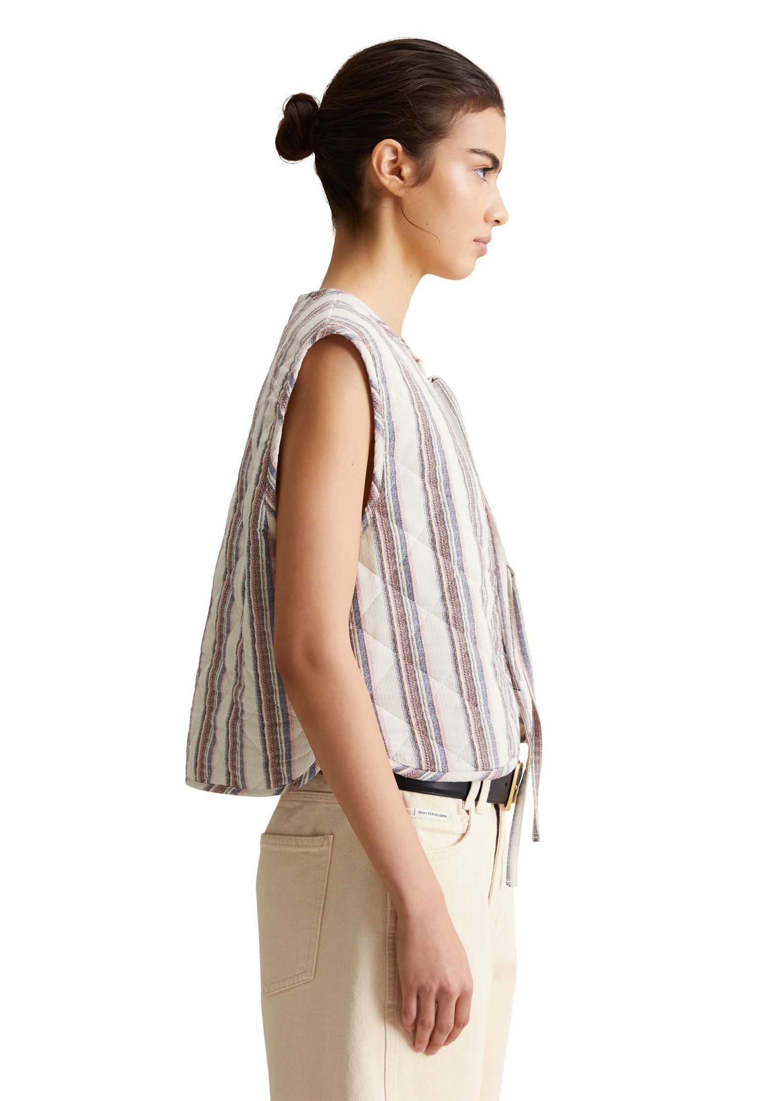 Marc O'Polo DENIM Steppweste aus reinem Organic Cotton