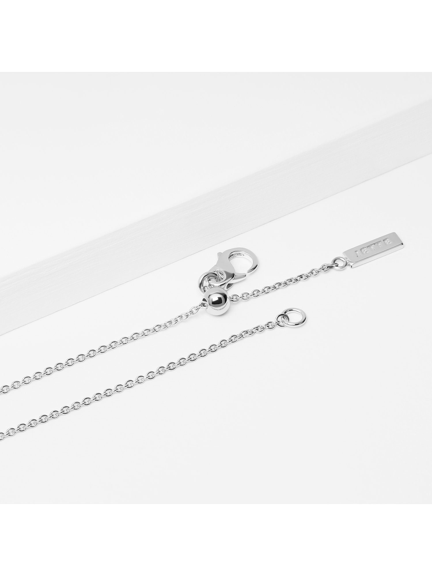 JETTE Silberkette JETTE Damen-Kette 925er Silber 34 Zirkonia Herz, HEARTS günstig online kaufen