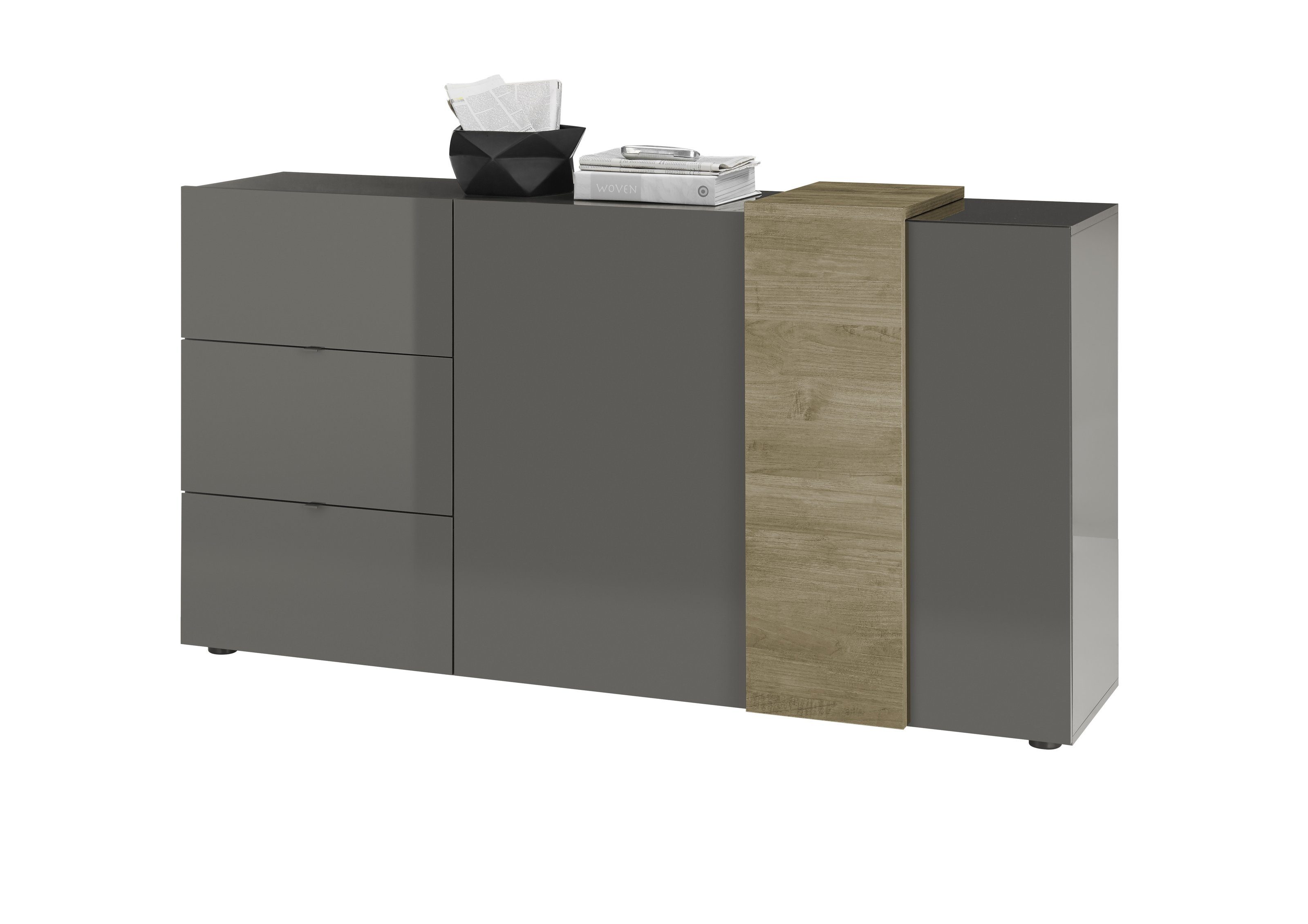 möbelando Sideboard POSITANO, 181 x 94 x 44 cm (B/H/T)