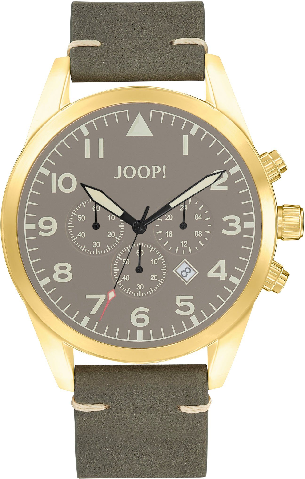 JOOP! Chronograph 2036615, Armbanduhr, Quarzuhr, Herrenuhr, Stoppfunktion