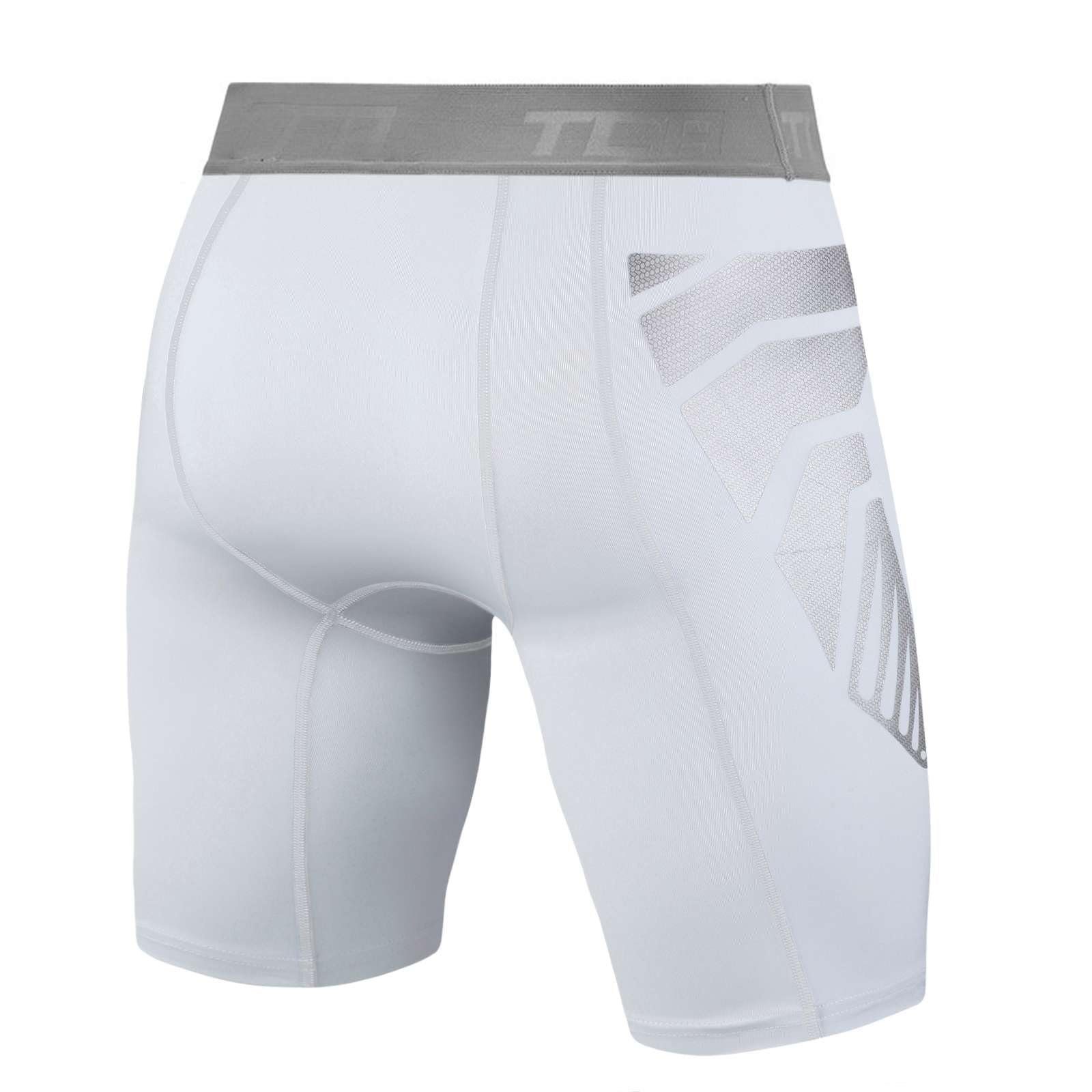 TCA Unterziehshirt TCA Herren Shorts XL Weiss, - CarbonForce Thermo Pro