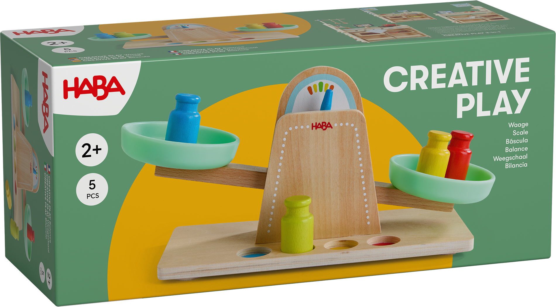 Haba Spielwelt Spielwelt Creative Play Waage 2012307001