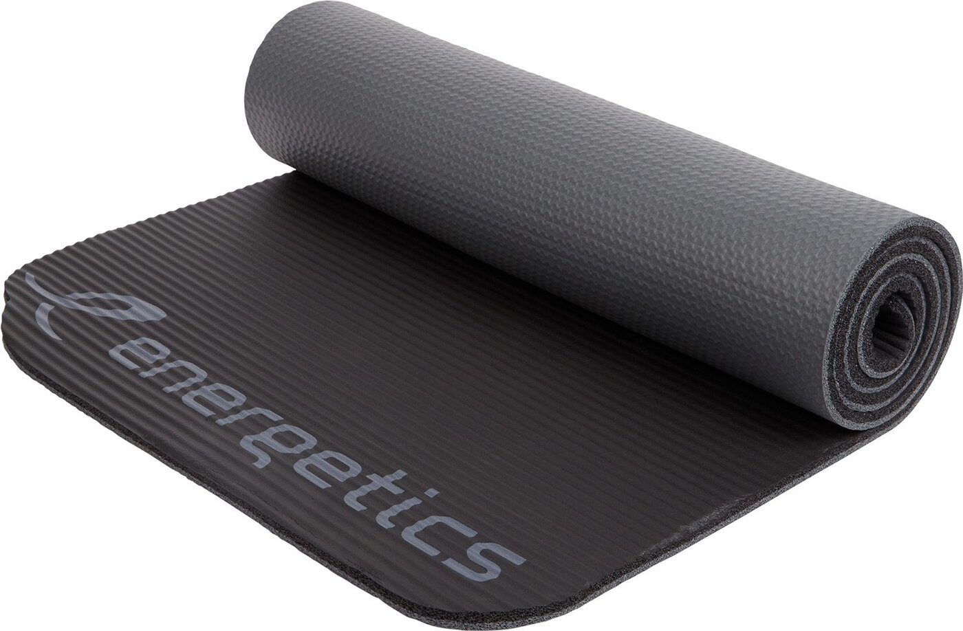 Energetics Fitnessmatte Gymnastik-Matte NBR Mat 180cm 1.5 MELANGE/GREY DARK