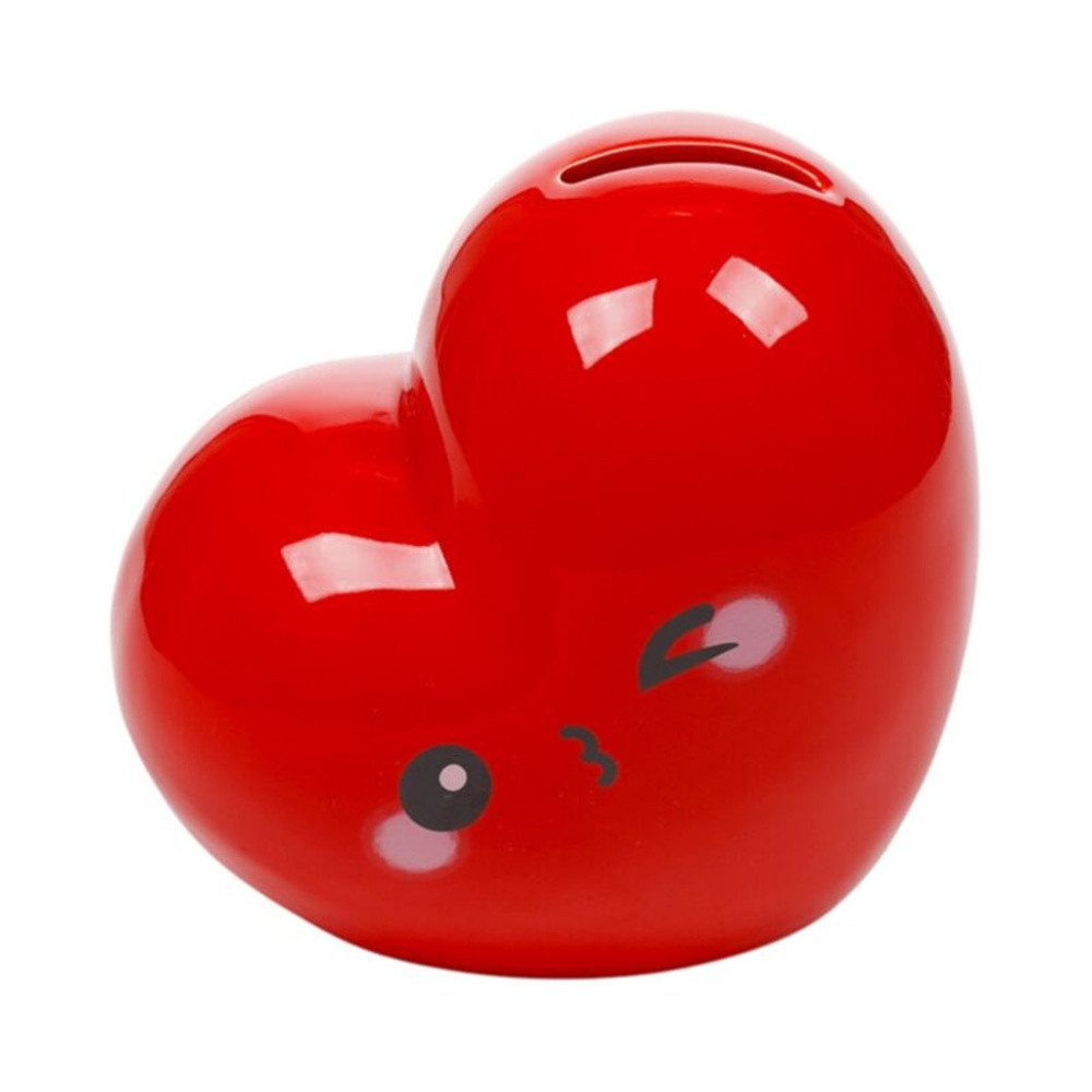 Puckator Spardose Einhorn Tiger Avocado Pilz, (Spartopf, 1-tlg., Keramik), Sparschwein