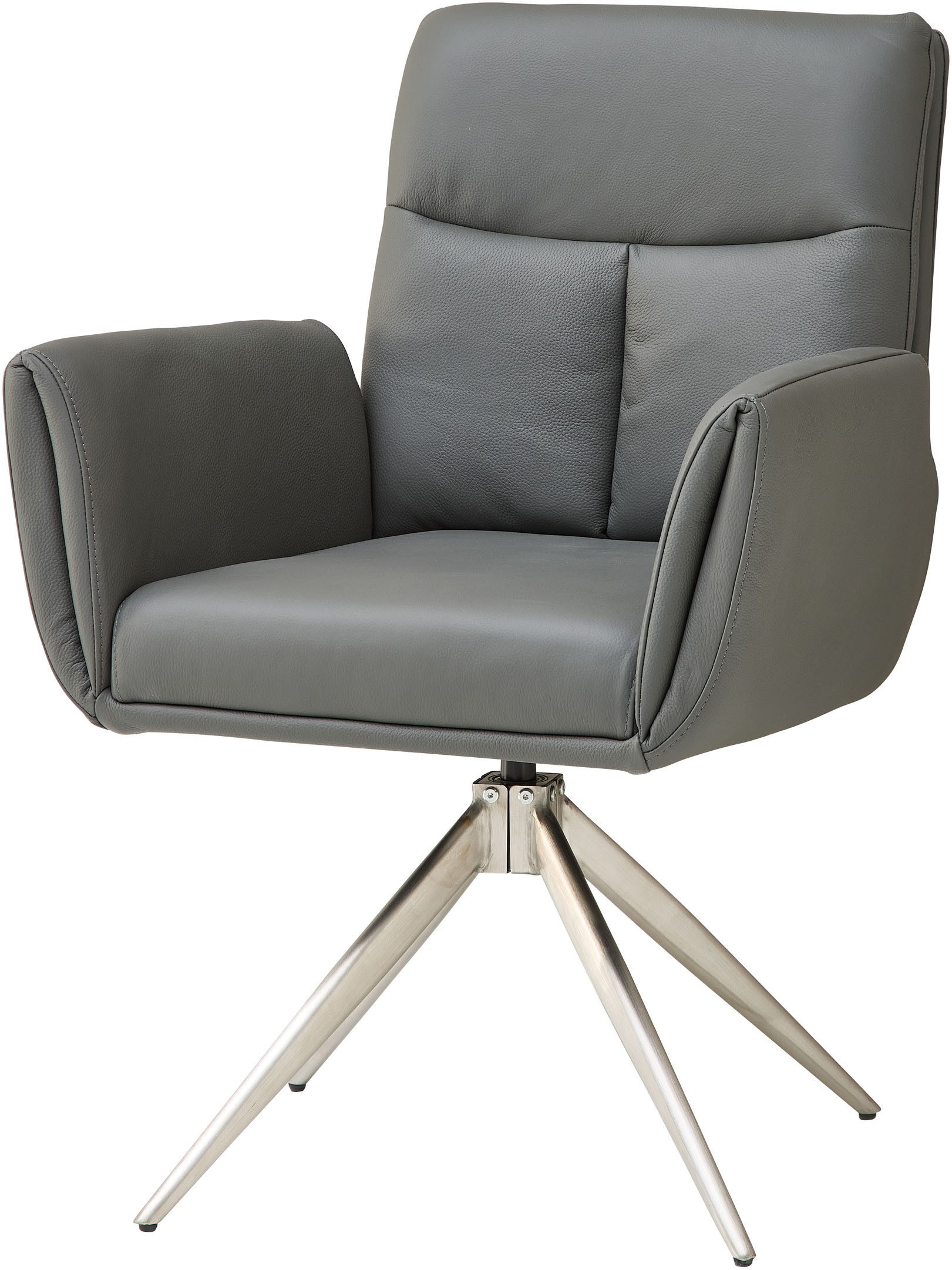 Stolkom Sp.z.o.o. Armlehnstuhl Sofia Premium BxHxT 61x93,5x67 cm (Set, 2 St), Breite 61cm, 360° drehbar mit Auto-Return