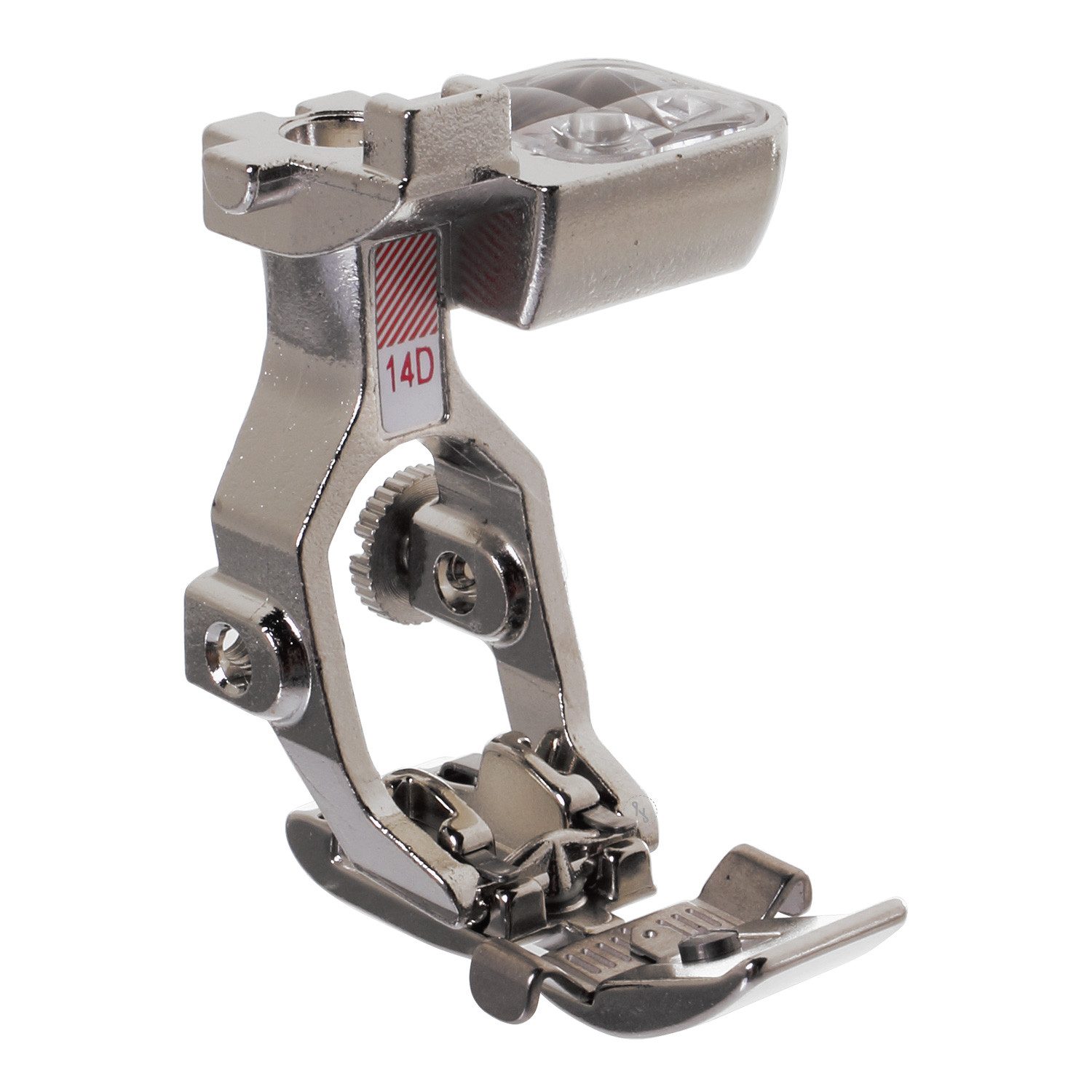 Bernina Nähmaschine Reißverschlussfuß mit Führung Nr. 14D