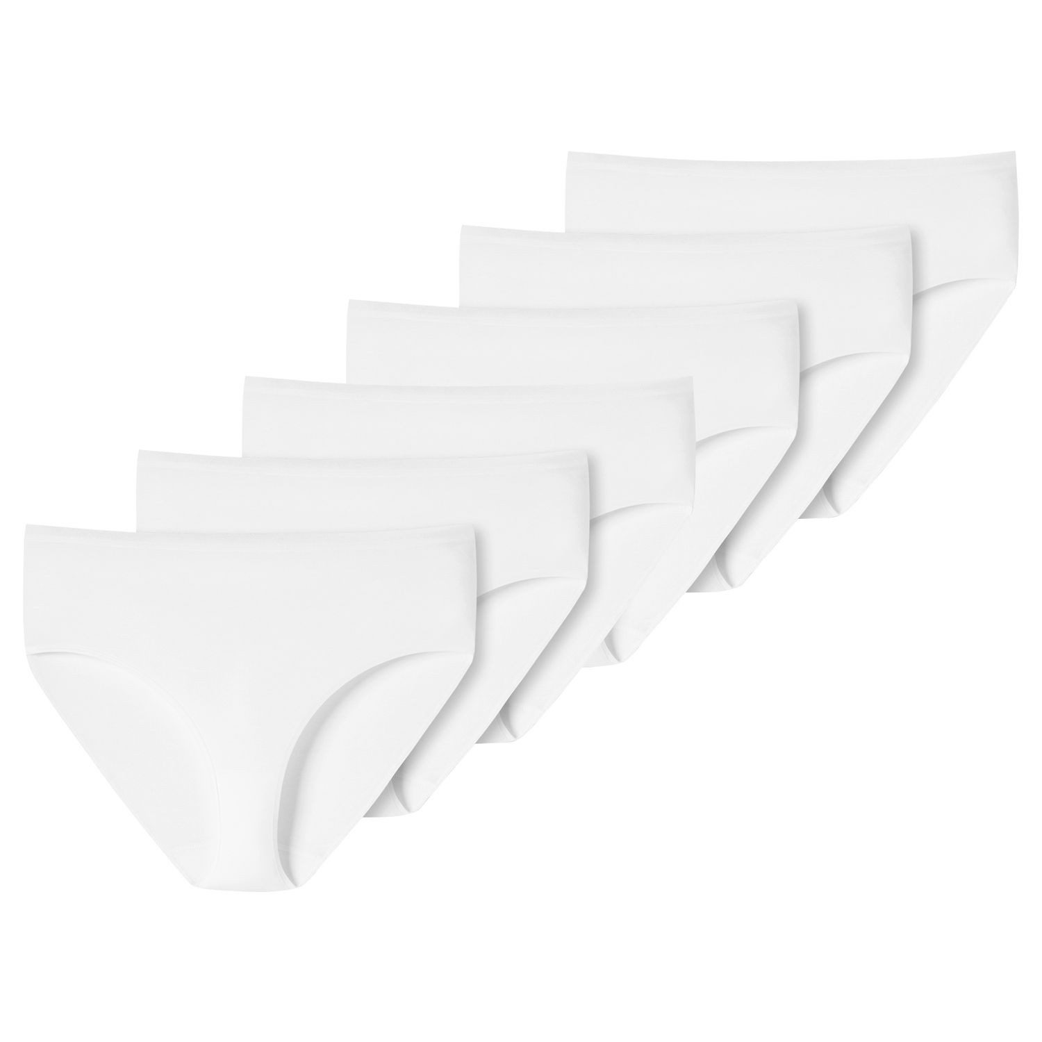 uncover by SCHIESSER Midislip mit flachen Nähten, softer schmaler Bund im 6er Pack