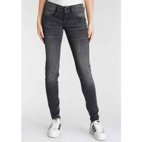 Herrlicher Slim-fit-Jeans GILA mit seitlichen Keileinsätzen für eine streckende Wirkung