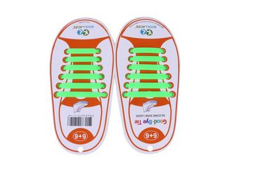 PRECORN Schnürsenkel Schuhbänder Silikon Unisex Freizeitschuhe Sportschuhe Kinder Erwachsen