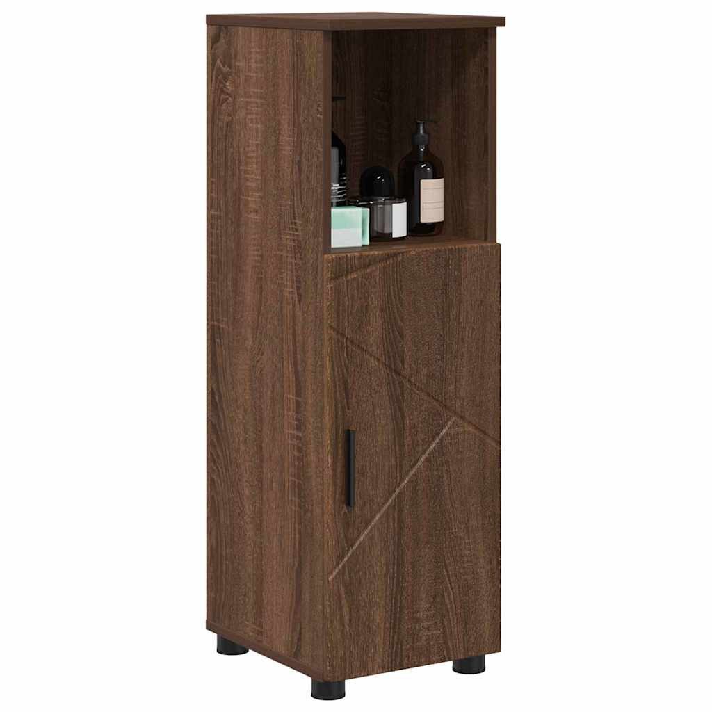 vidaXL Badezimmerspiegelschrank Badezimmer Schrank Braune Eiche günstig online kaufen