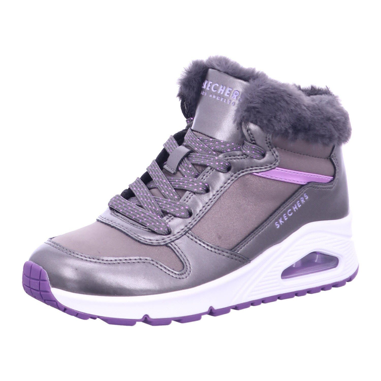 Skechers UNO - COZY ON AIR Sneaker (2-tlg) gunmetal