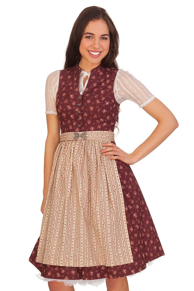 Dirndl Midi Dirndl 2tlg - LALLING - beere
