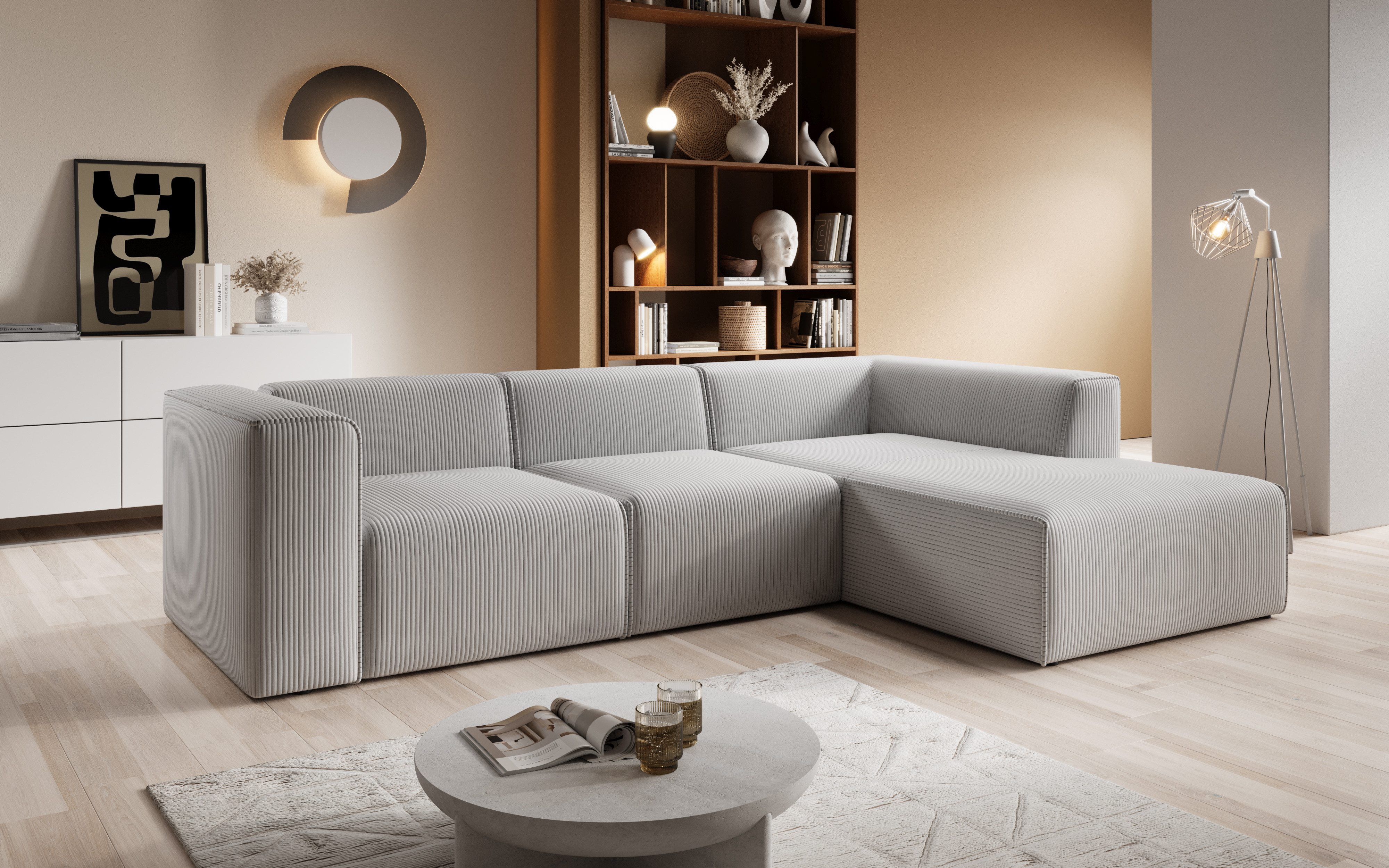PROMETO Möbel Ecksofa FUEGO - weiches günstig online kaufen