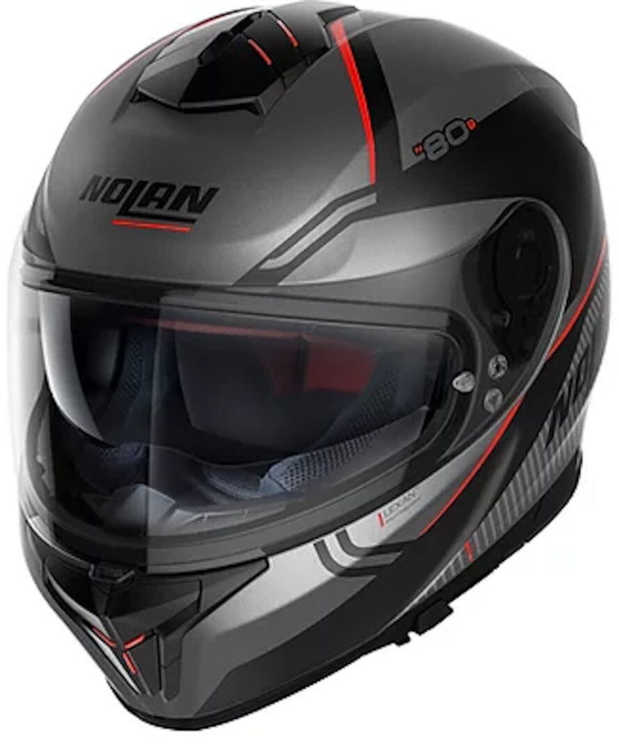 NOLAN Motorradhelm N80-8 Astute N-Com Helm, vorbereitet für Kommunikationssystem,Notfallsystem-Polsterung (EQ