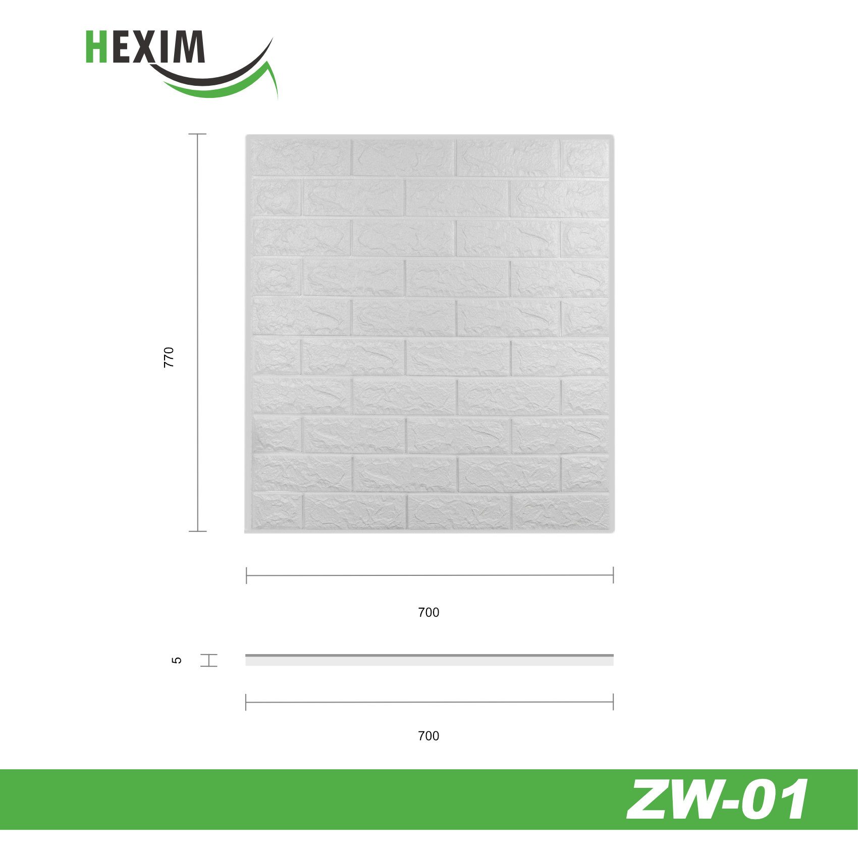 Hexim 3D Wandpaneel, (Wanddekoration Steinoptik 1,06 günstig online kaufen