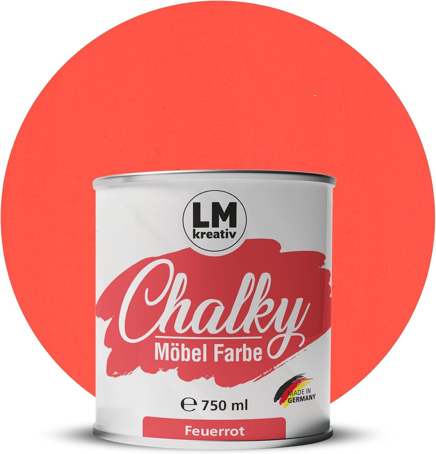LM-Kreativ Kreidefarbe Chalky Möbelfarbe 750 ml