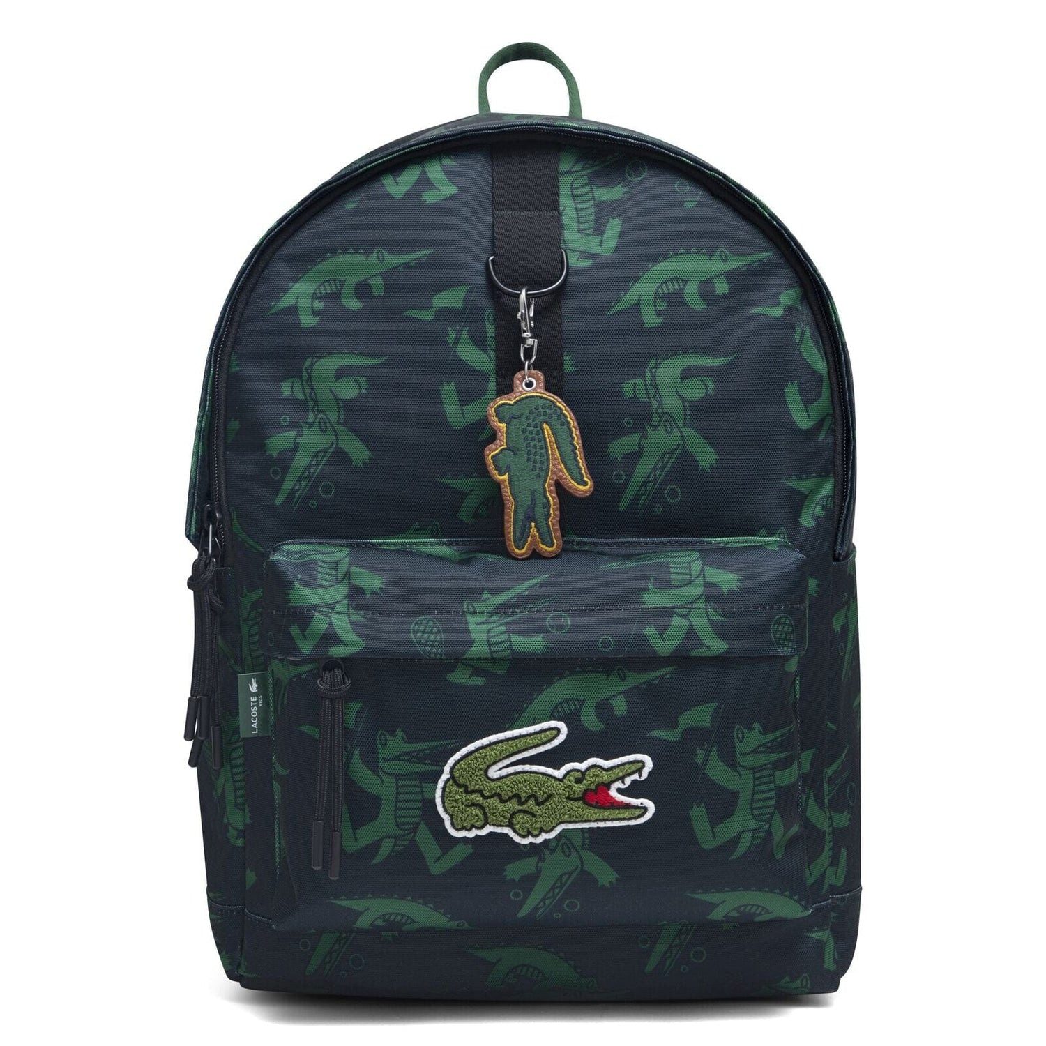 Lacoste Rucksack Lacoste Kids Rucksack mit Krokodil-Print & flauschigem Logo
