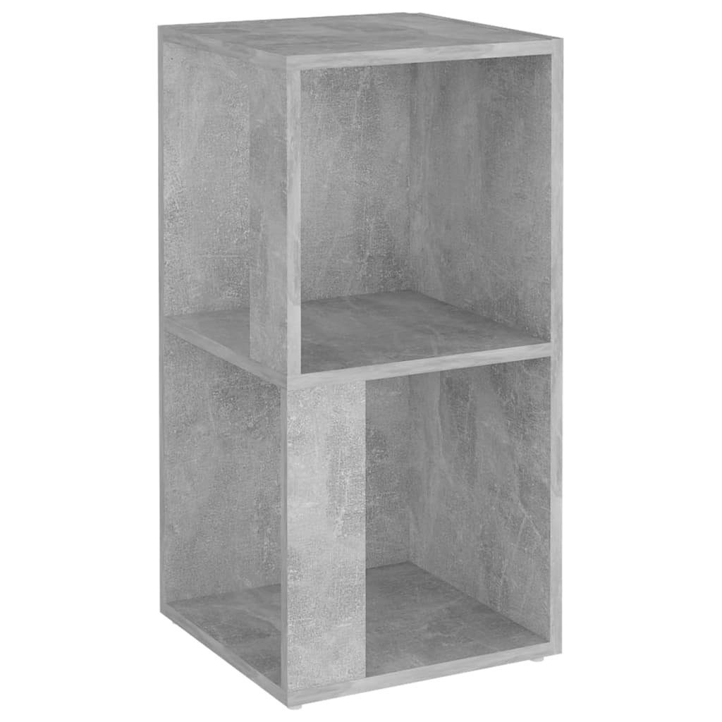 vidaXL Eckregal 33 x 33 x 67 cm Eckregal Betongrau 33x33x67 cm Spanplatte