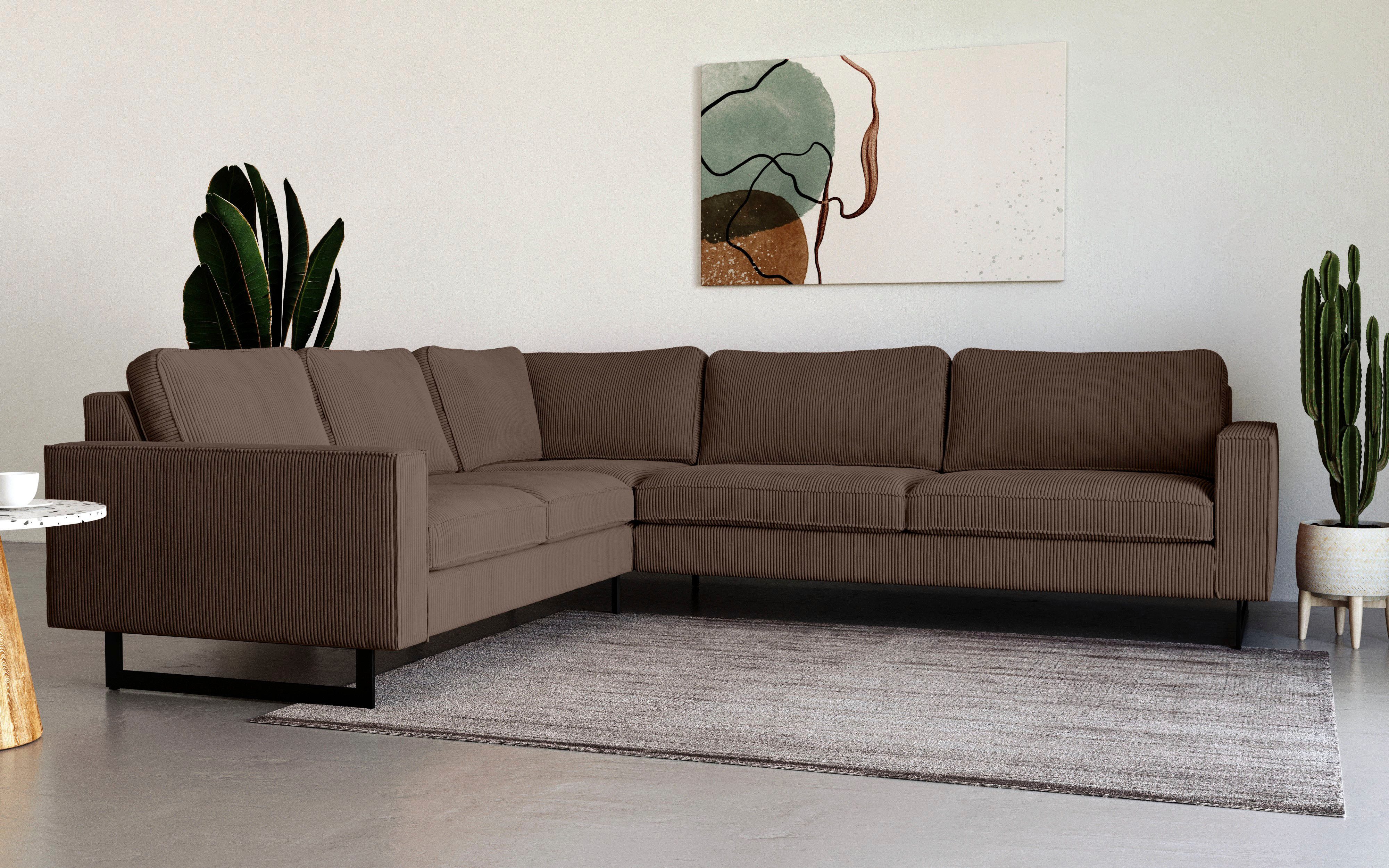 Places of Style Ecksofa Pinto, XXL, günstig online kaufen