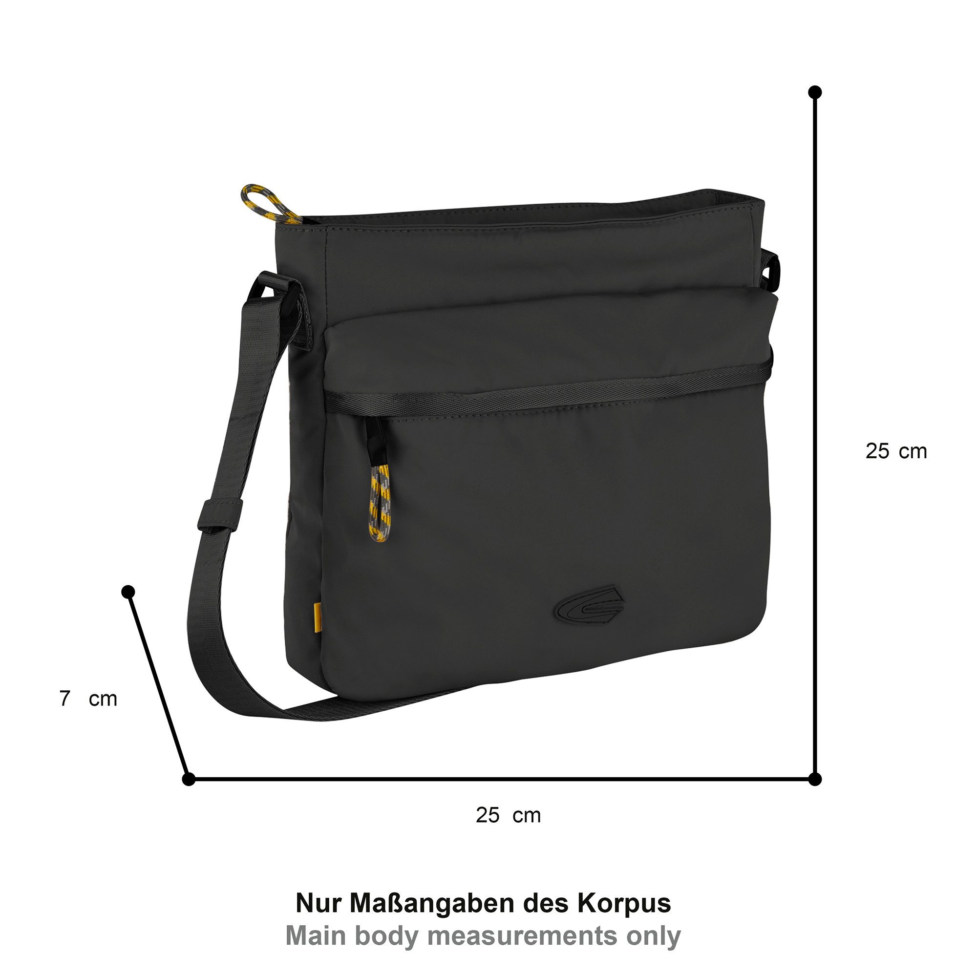 camel active Umhängetasche Terra, aus recyceltem Nylon und voluminös aufges günstig online kaufen