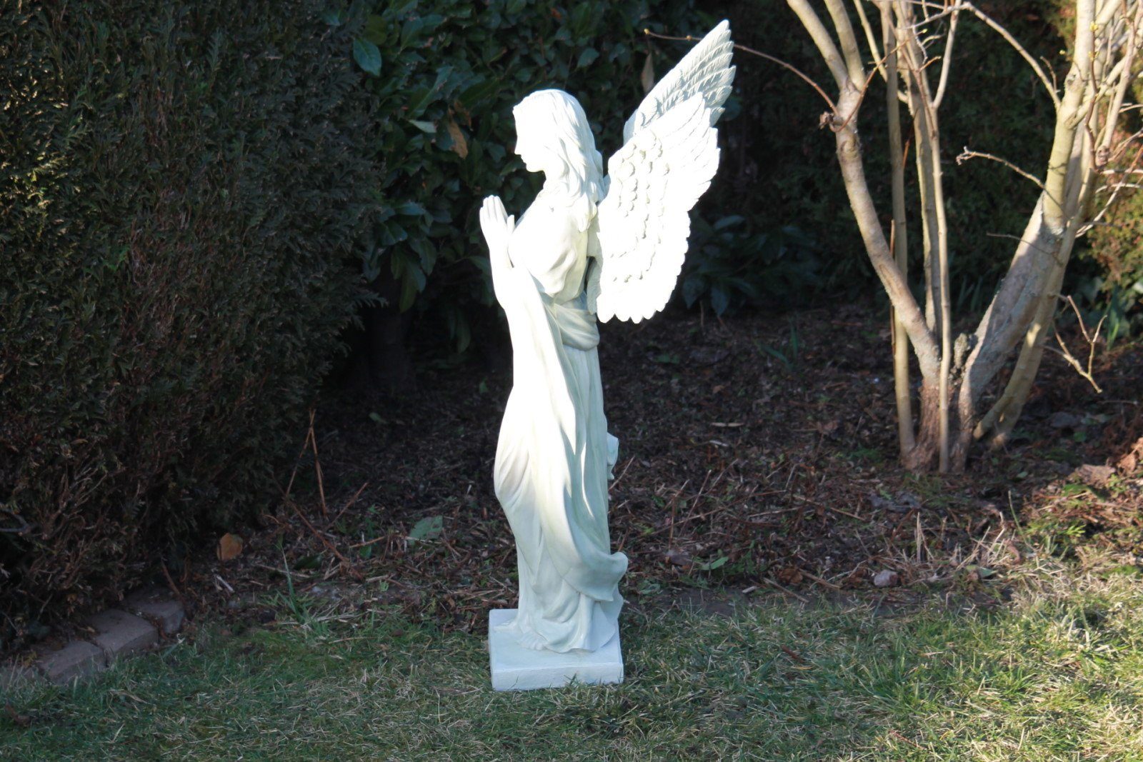 Gartenfigur Engel betend groß MystiCalls