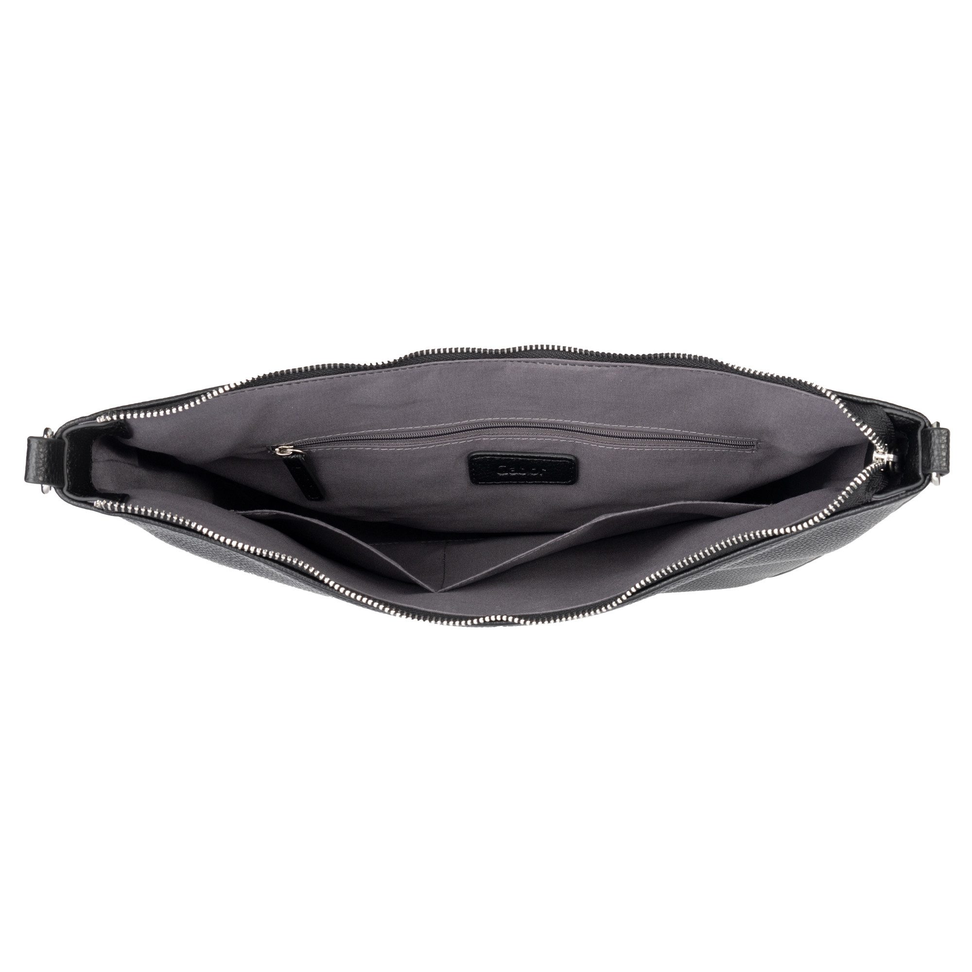 Gabor Hobo Linda (Set, 2-tlg., 2 Schultergurte: 1 Gewebeband, 1 aus hochwertigem Kunstleder), weiches Kunstleder mit elegantem Schultergurt aus edlem Gewebeband