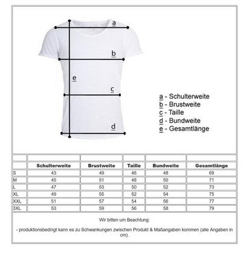 Key Largo T-Shirt T-Shirt Level Printshirt vintage Look MT00543 Rundhalsauschnitt bedruckt kurzarm slim fit