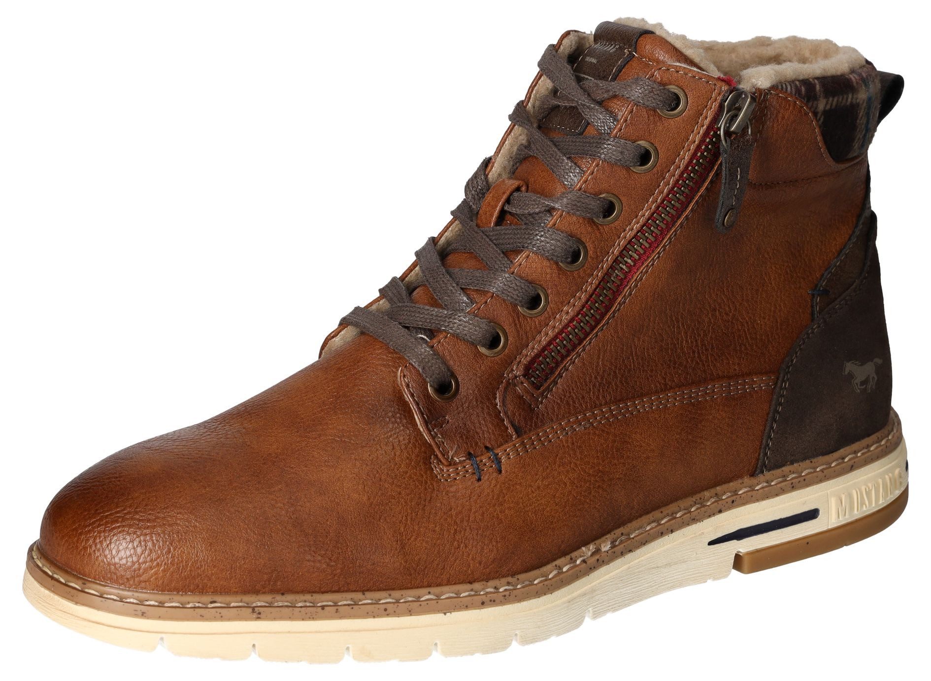 Mustang Shoes Winterboots, Schnürboots, Casual-Stiefelette mit günstig online kaufen