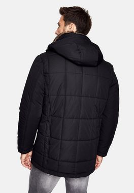 New Canadian Steppjacke Down-Touch-Parka mit abnehmbarer Kapuze