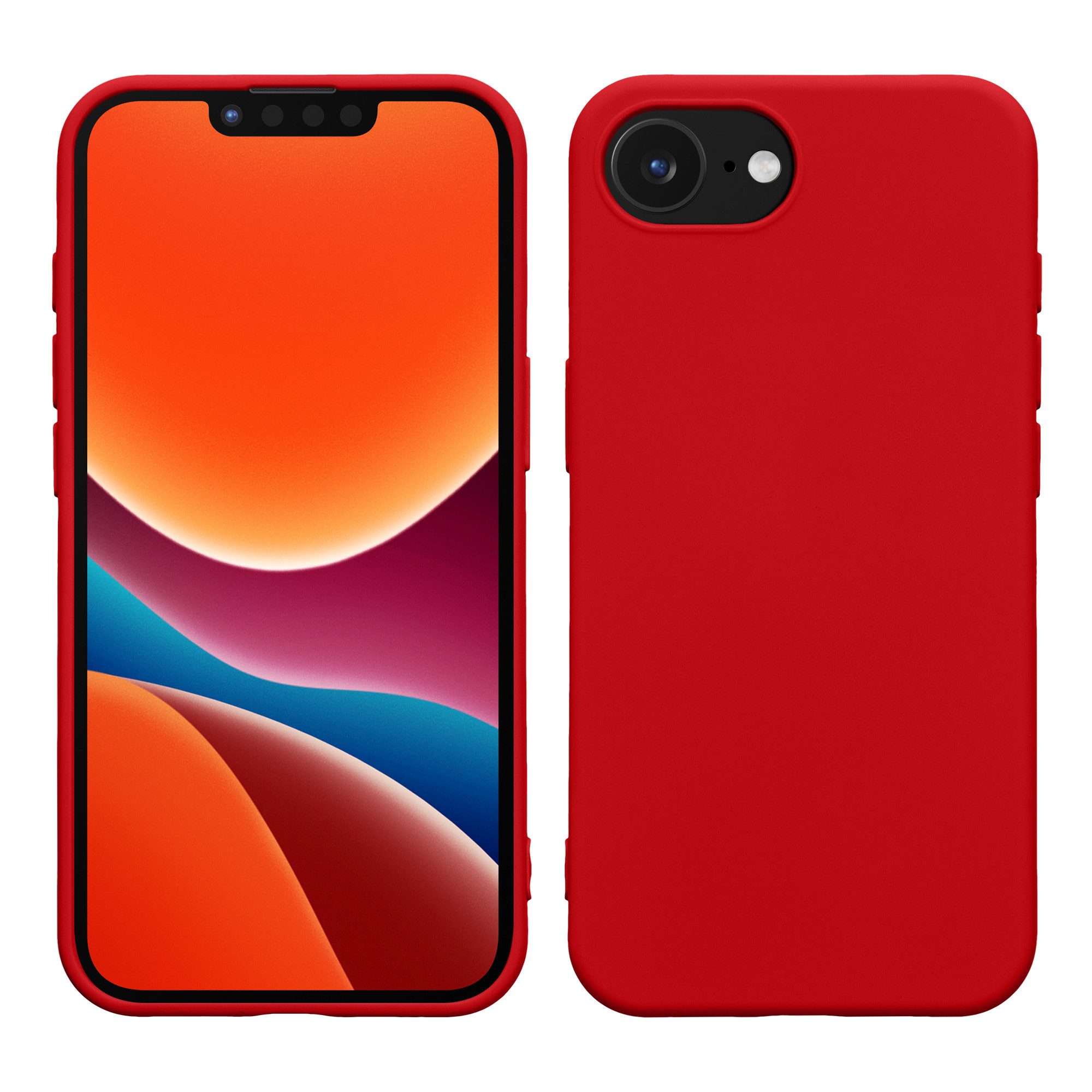 kwmobile Handyhülle Slim Case für Apple iPhone 17e / iPhone 16e, Hülle Silikon Handy - Handyhülle gummiert