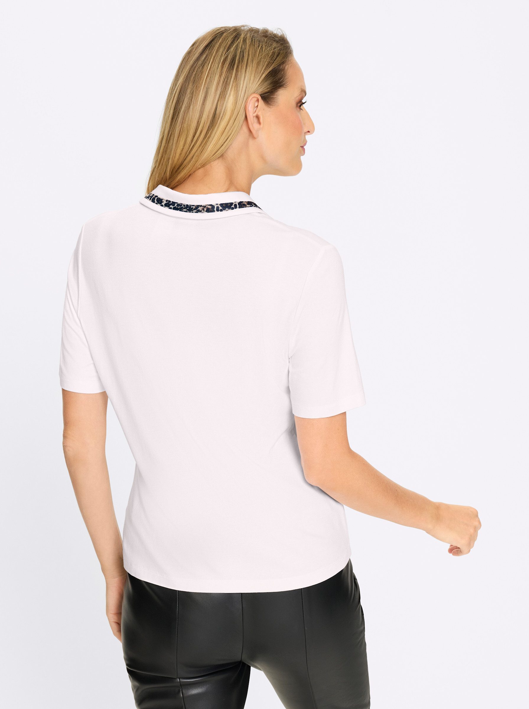 heine T-Shirt Poloshirt Kurzarm