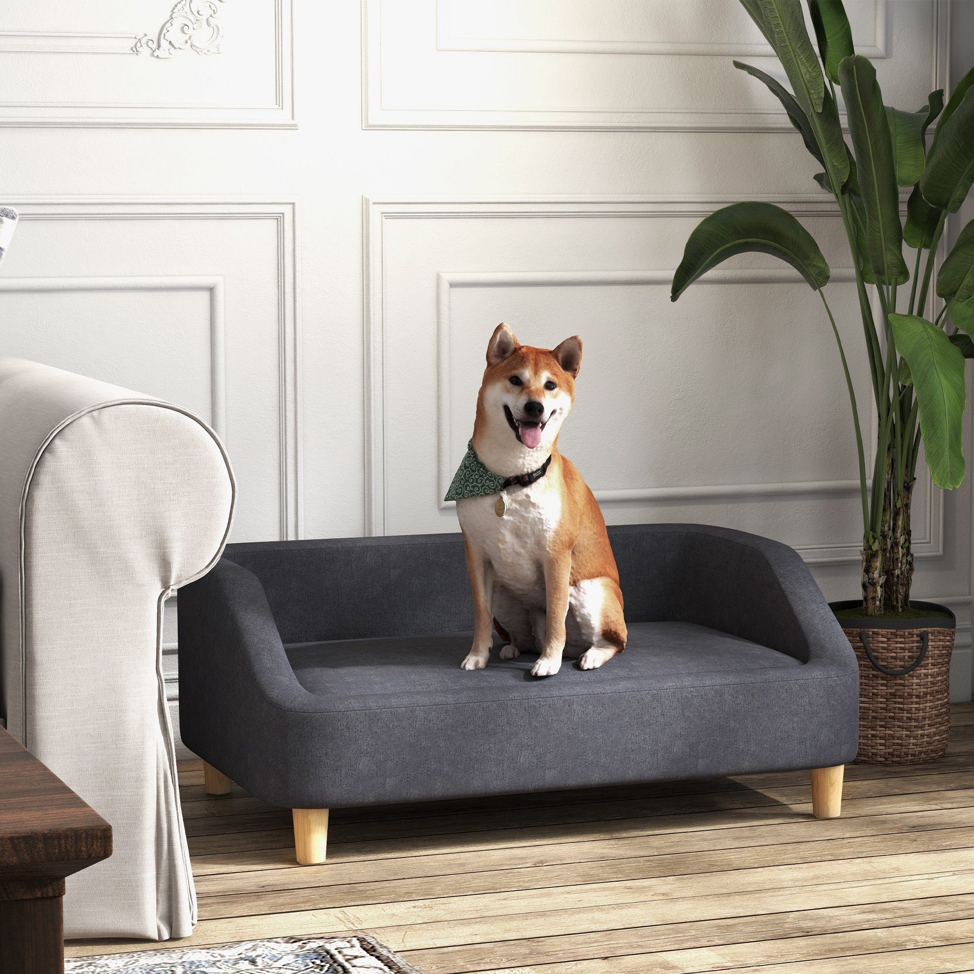 PawHut Tierbett Hundesofa, Haustiersofa Hundebett für günstig online kaufen