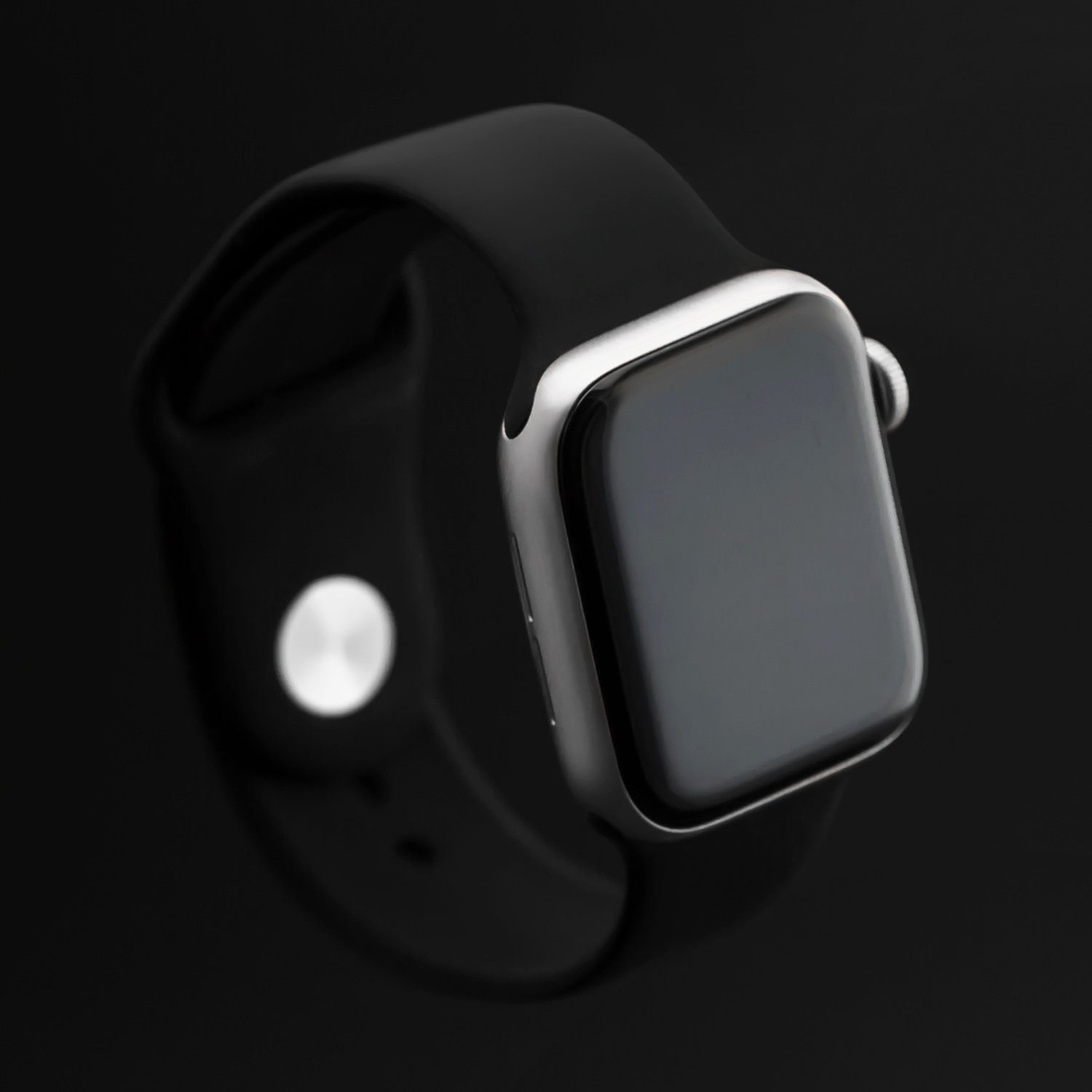 PRECORN Smartwatch-Armband Silikon Ersatzarmband in schwarz für Apple Watch günstig online kaufen