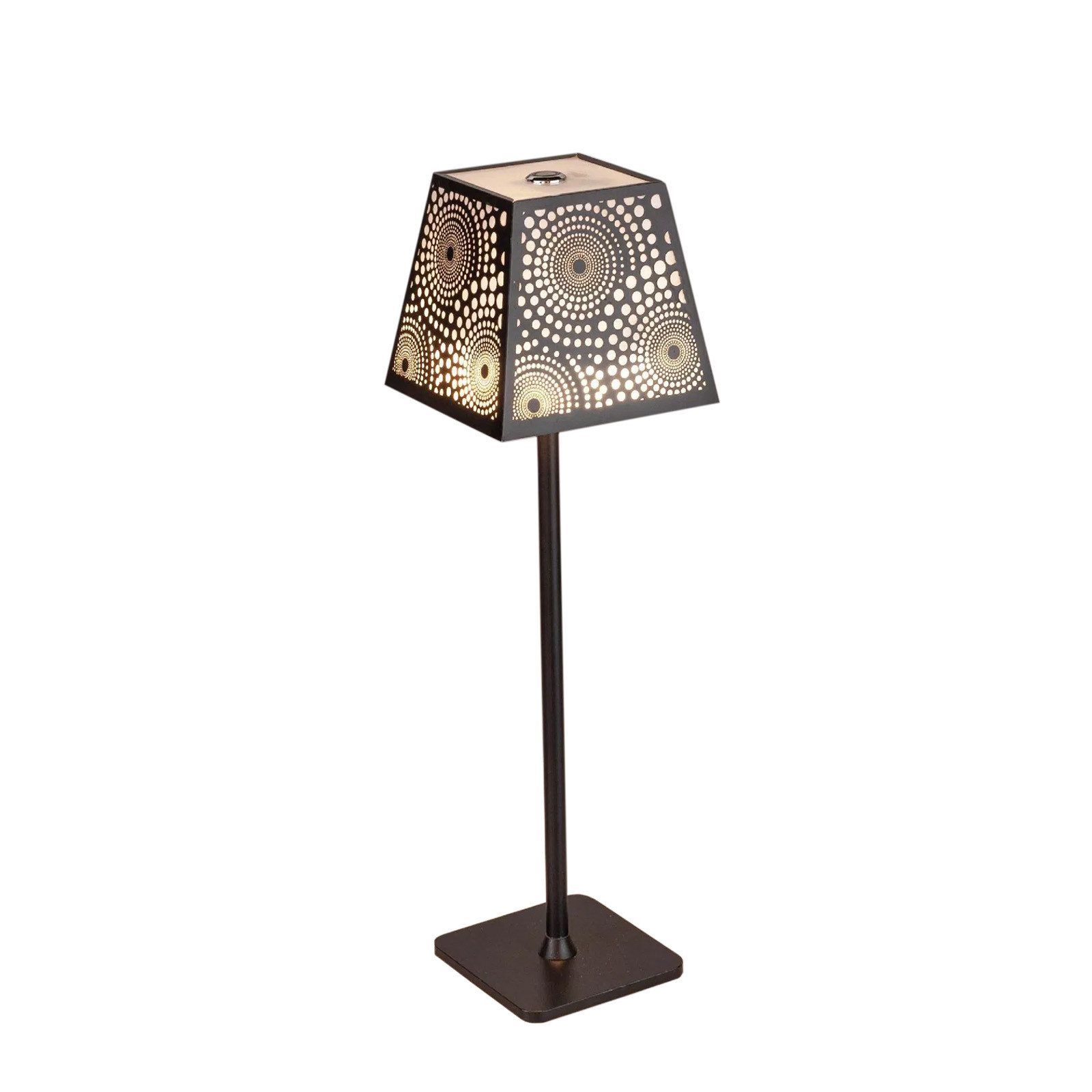 LED Tischleuchte LED Tischlampe mit Touchfunktion Kreise