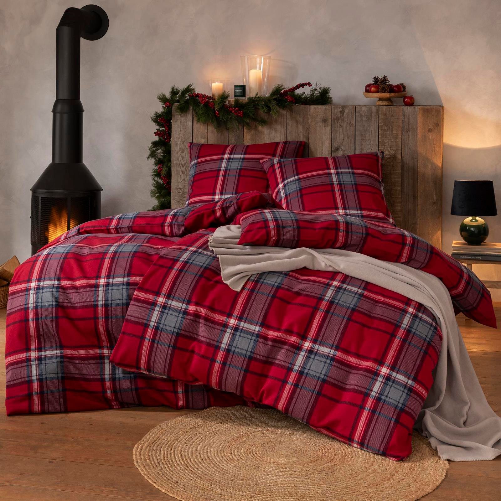 Estella Bettwäsche Estella Flanell Bettwäsche Hannes günstig online kaufen