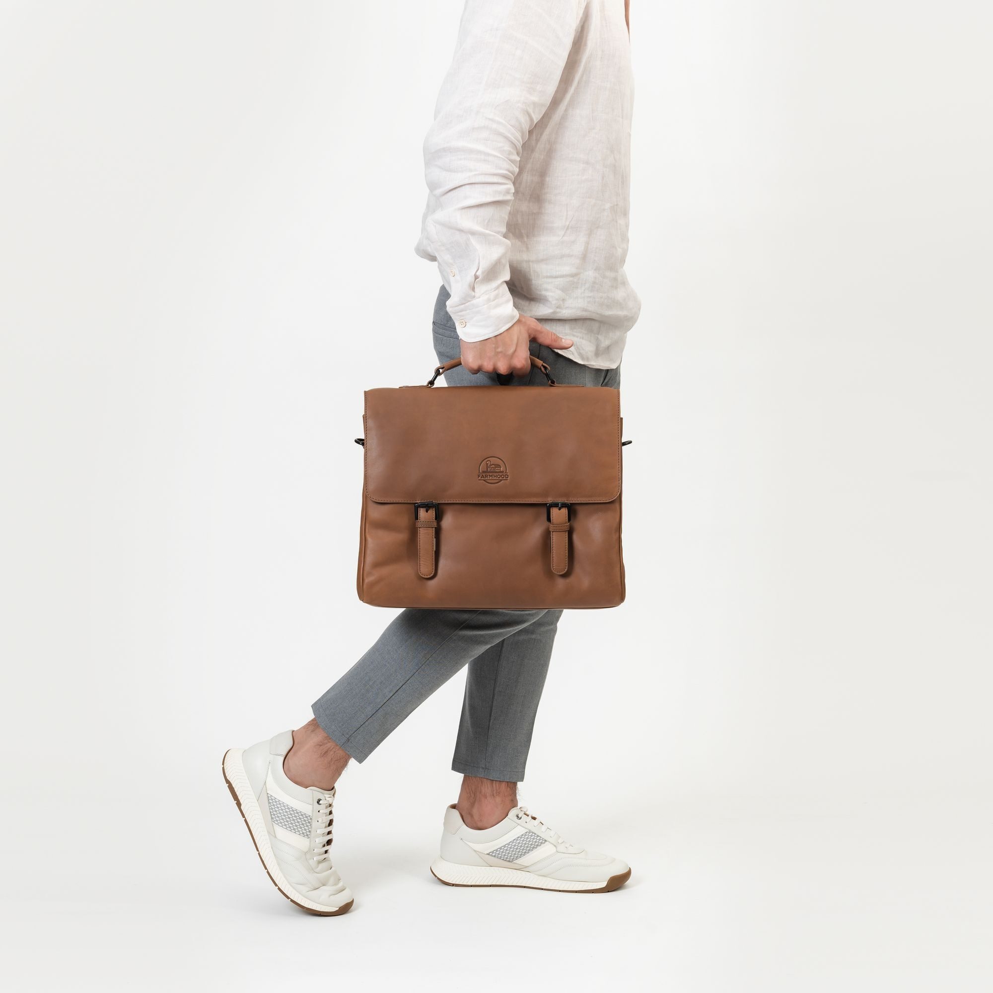 Farmhood Aktentasche Nashville, Leder günstig online kaufen