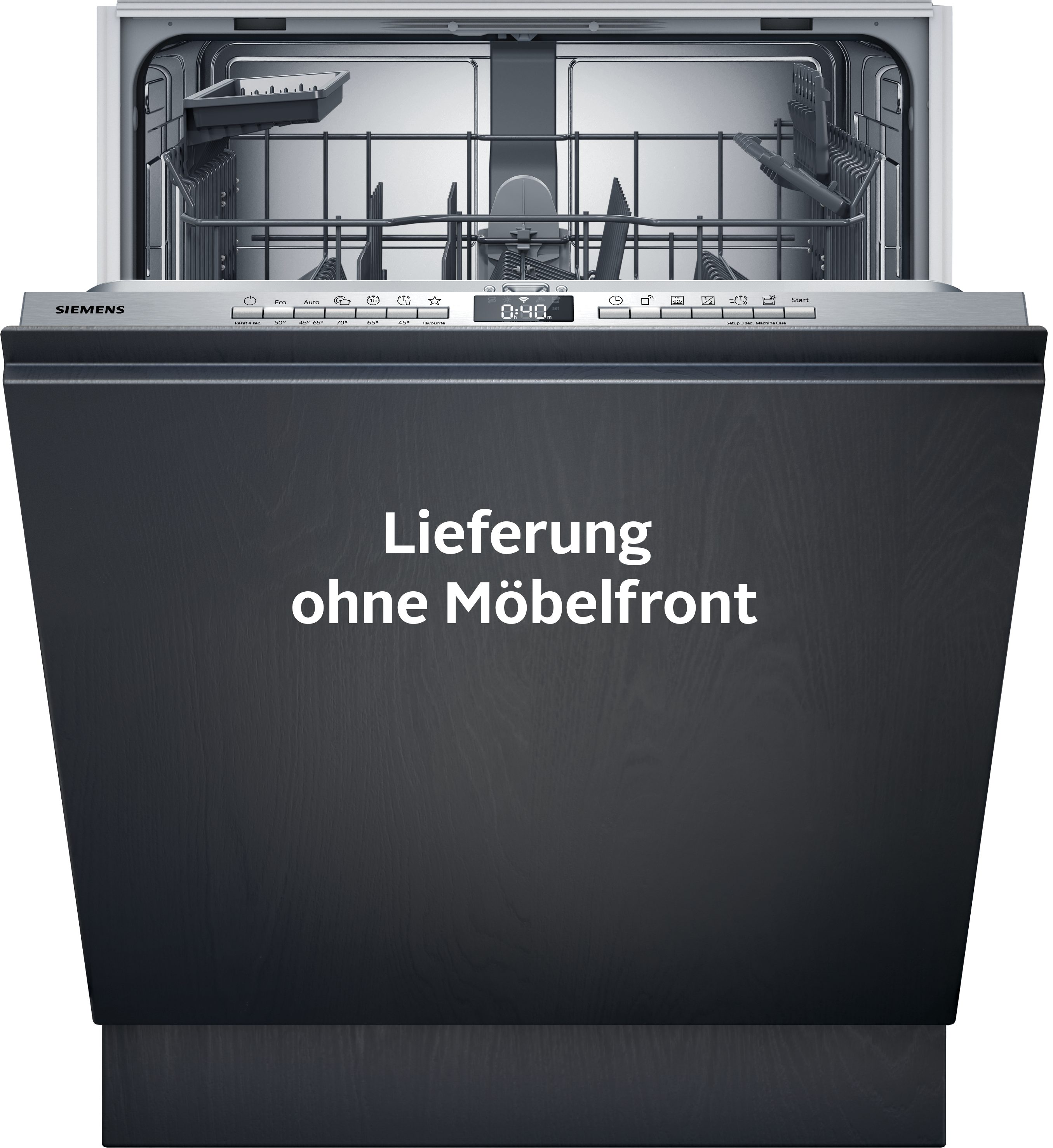 SIEMENS vollintegrierbarer Geschirrspüler iQ300 SN63HX04TE, 13 Maßgedecke, Info Light - erlischt bei Beendigung des Spülvorgangs