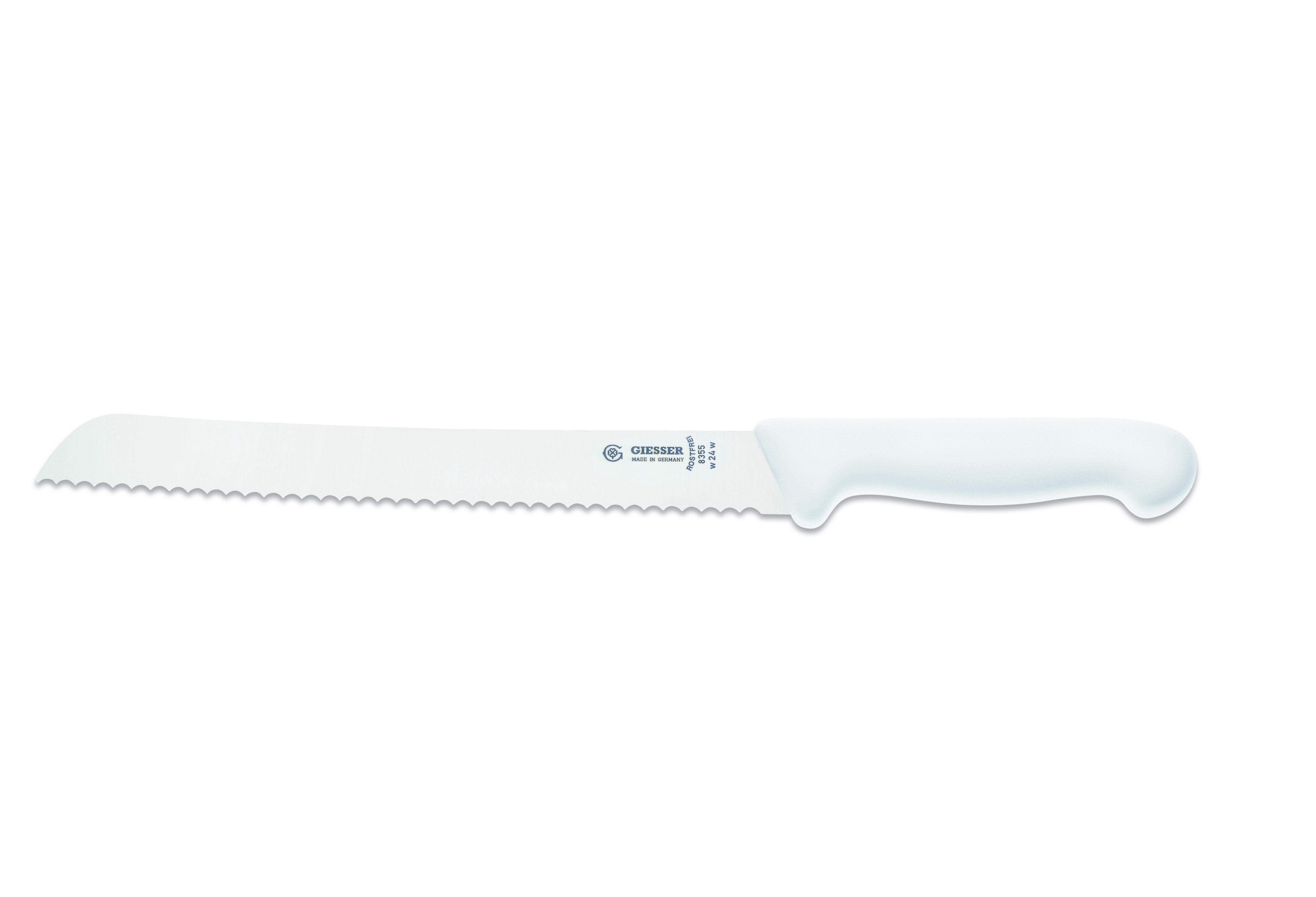 GIESSER Ножи для хлеба Konditormesser 8355, Kunststoffgriff, 6 mm Welle, ideal zum Brot schneiden