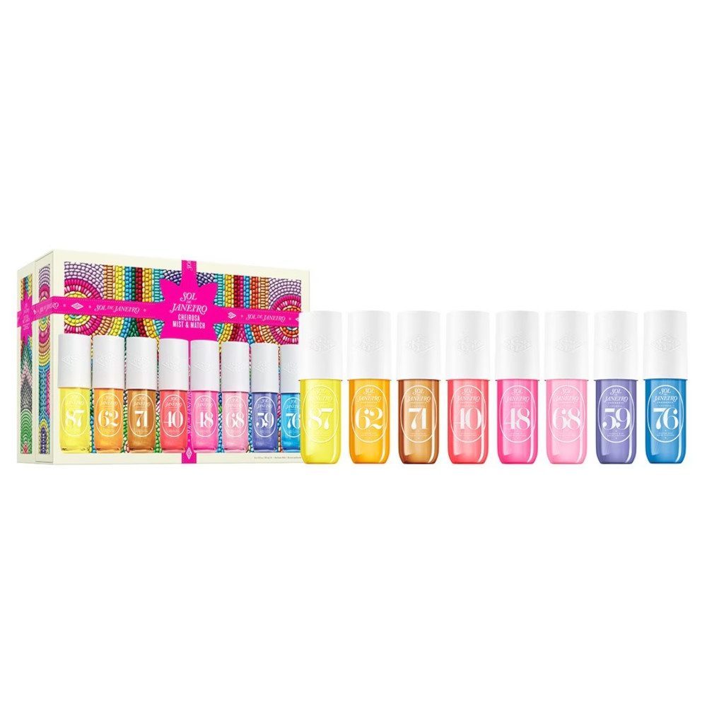 Sol de Janeiro Gesichts- und Körperspray Sol de Janeiro Cheirosa XL Geschenkset 2025 – Mist + Match Duo, 8-tlg., 8 ikonische Düfte in einem XL-Set – limitierte Edition 2025