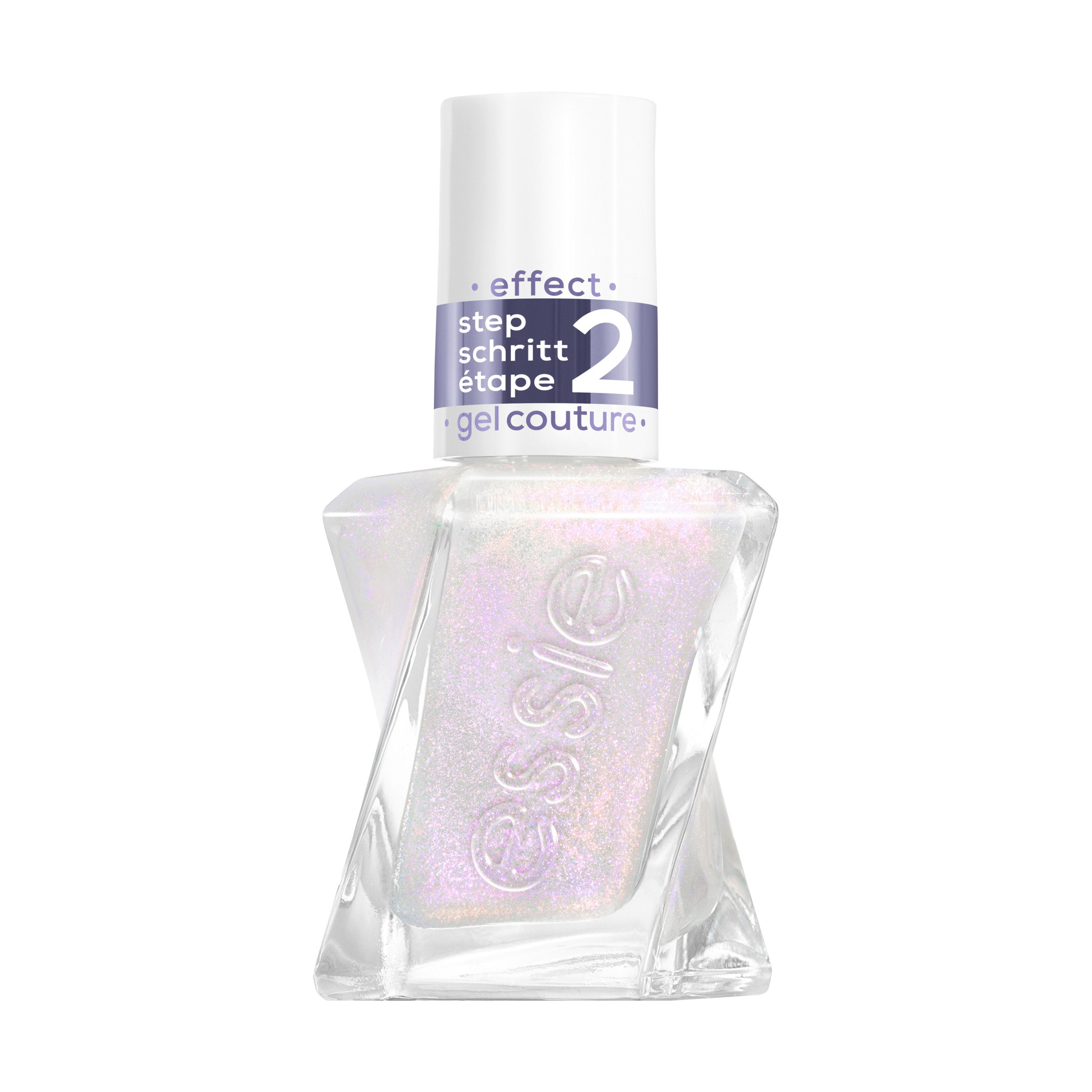 essie Überlack TOP COAT GEL COUTURE, mit Glitzerpartikeln, Glanz-Finish