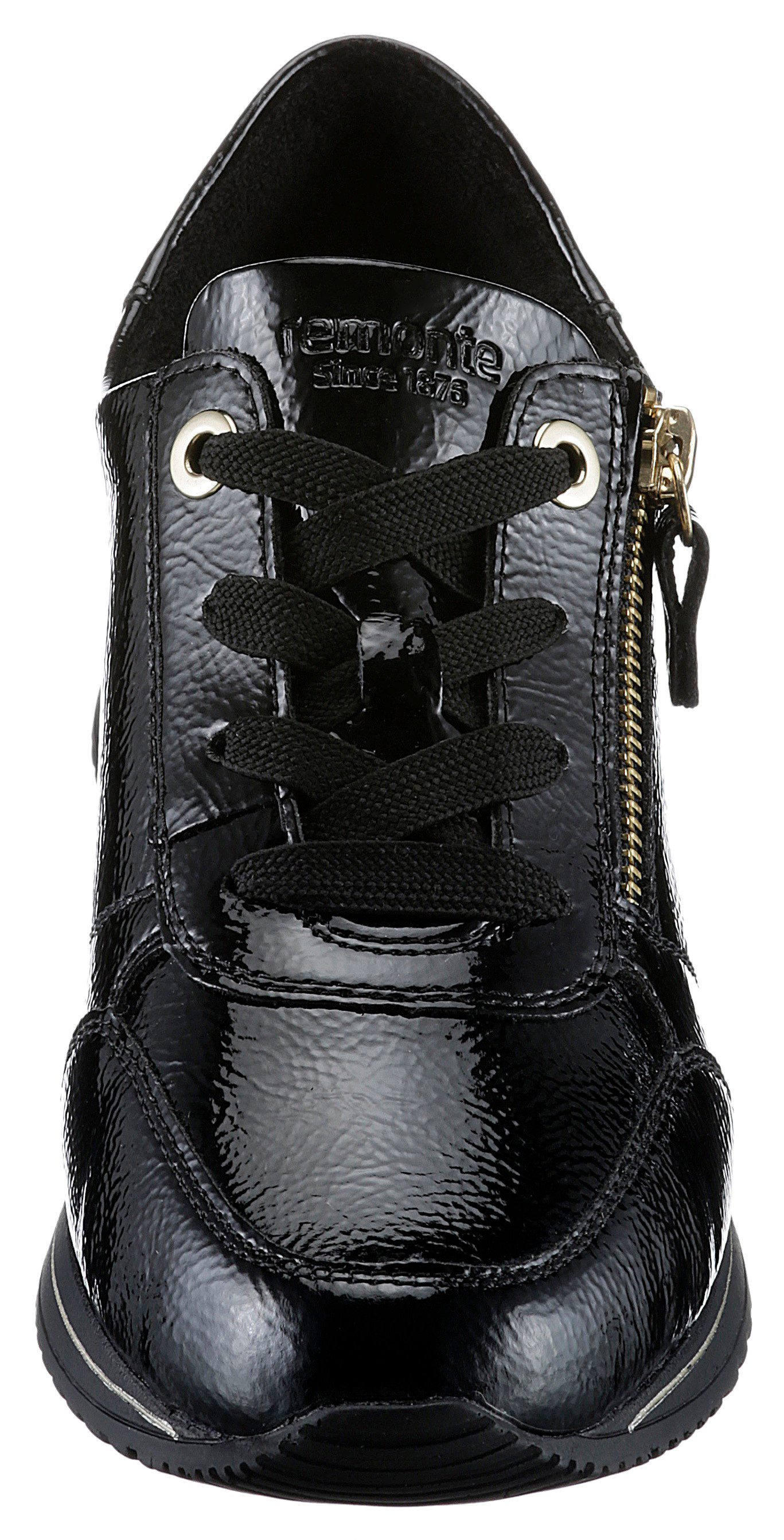 Remonte Keilsneaker, Freizeitschuh, Halbschuh, Schnürschuh in schmaler Form