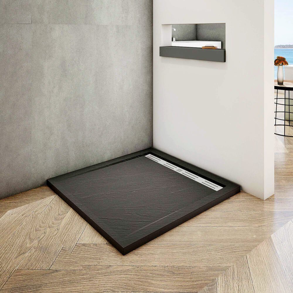 duschspa Duschwanne Duschwanne Kunststein Duschtasse mit Ablaufgarnitur Abl günstig online kaufen