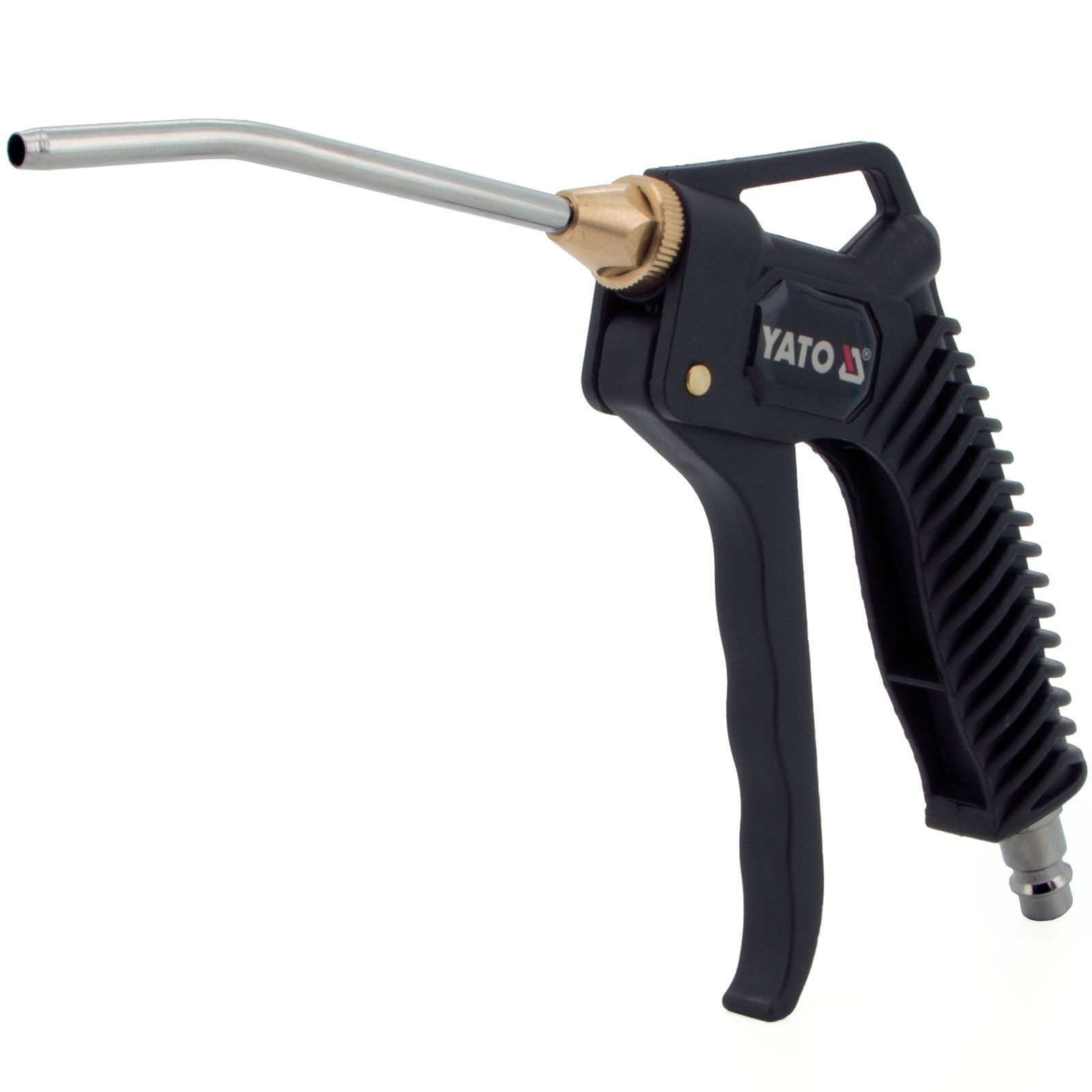 Yato Druckluft-Schlagschrauber Ausblaspistole mit Verlängerung 9,5 cm YT-23731, (Set)