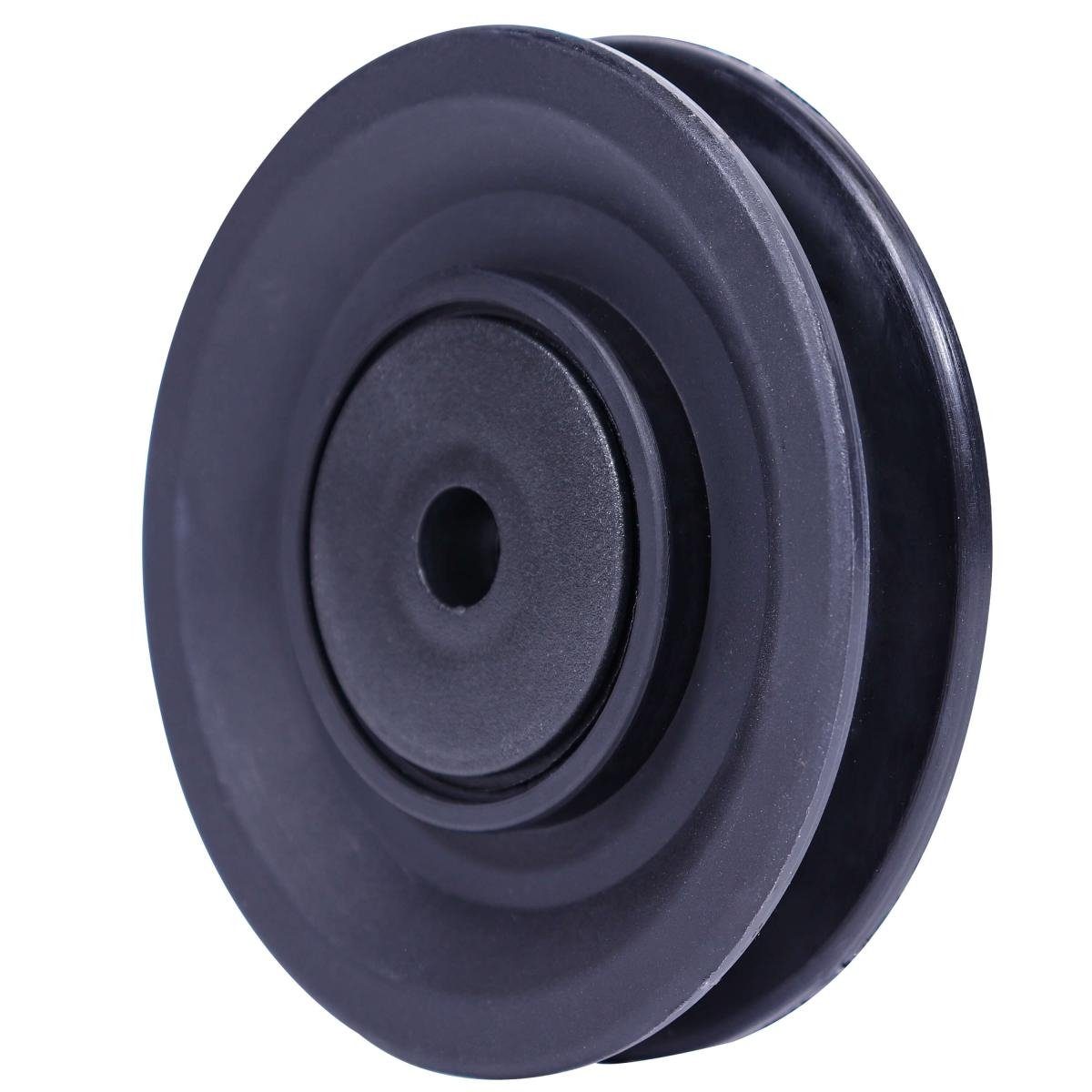 GORILLA SPORTS Umlenkrolle Universallager Riemenscheibe,3er Set,90mm,mit Kugellager,Seilrollen, (1 St)