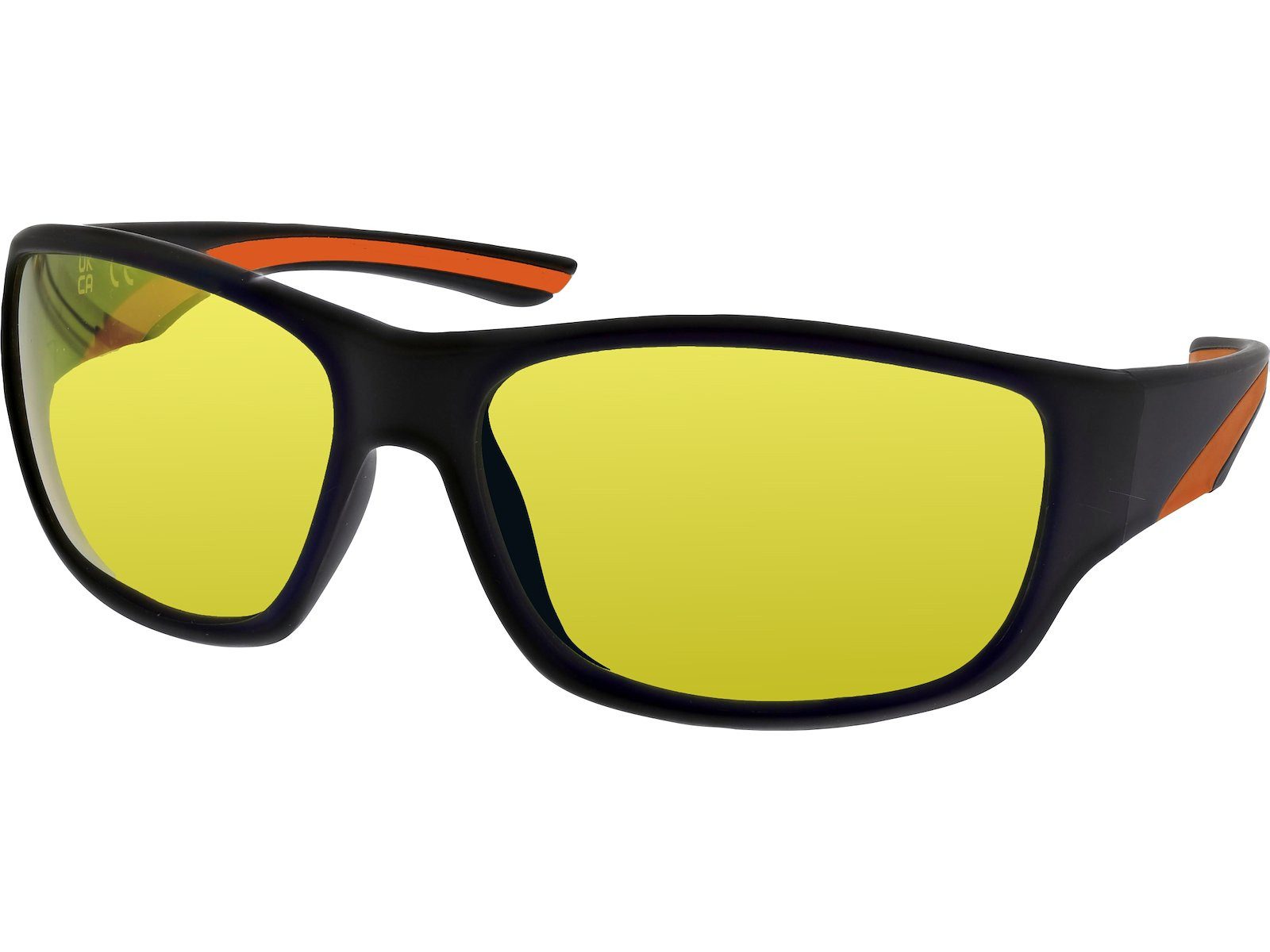 Kinetic Sonnenbrille Solarglide Polarized Sunglasses Grey, Yellow, Brown Polarisiert 100% (1-St) Faltbarer Rahmen für einfache Aufbewahrung und Transport