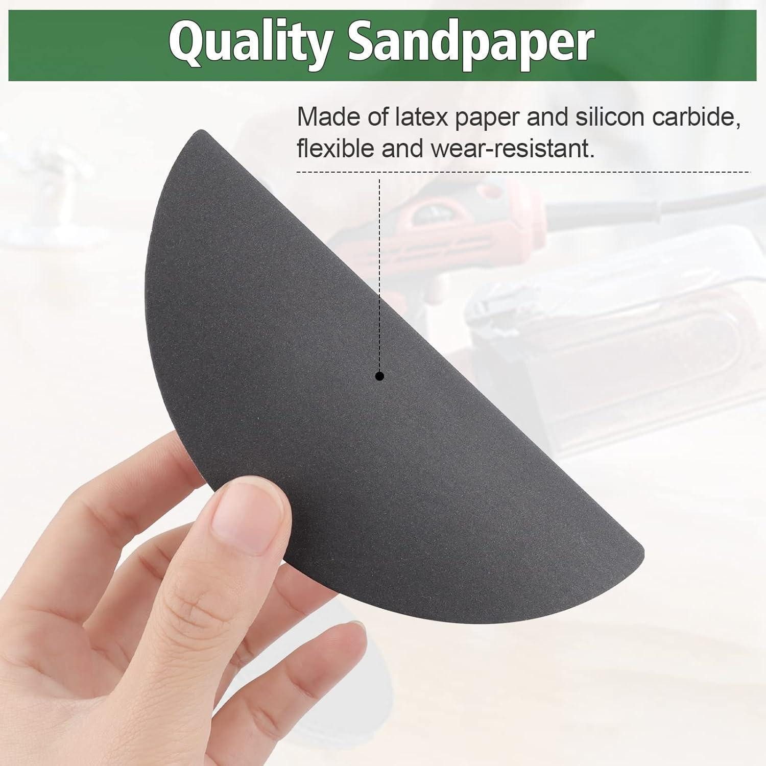 LuxusKollektion Schleifscheibe Schleifpapier 125mm Klett Rund Körnung 1000 5000 Auto 24 – Bild 3 von 5