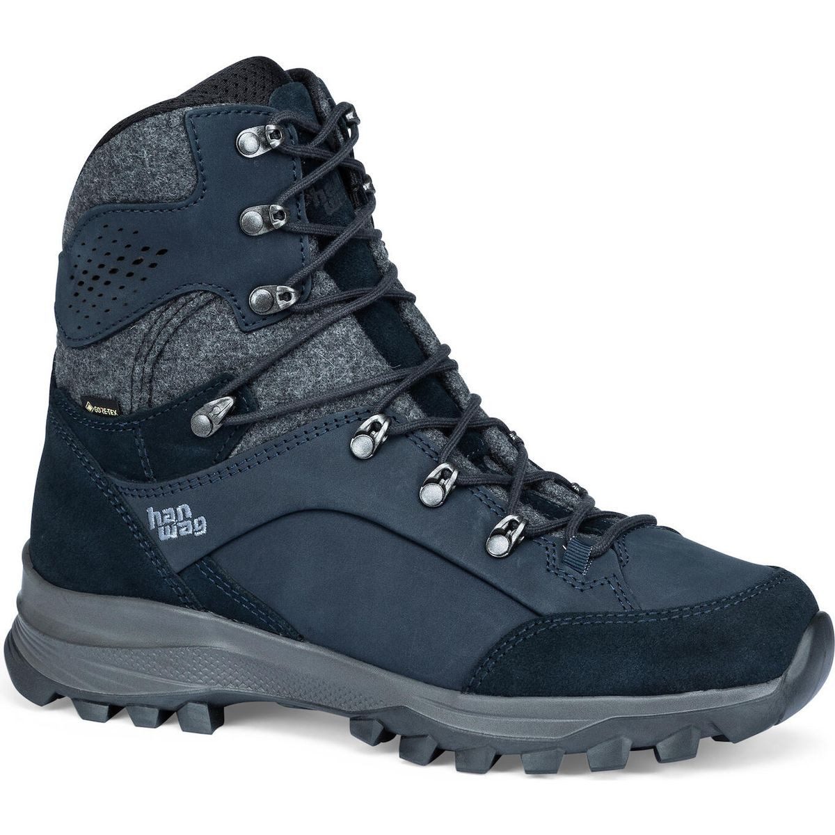 Hanwag Banks Winter Lady GTX Winterstiefel Hoch geschnittener Winter-Wanderschuh für Damen mit Gore-Tex Futter
