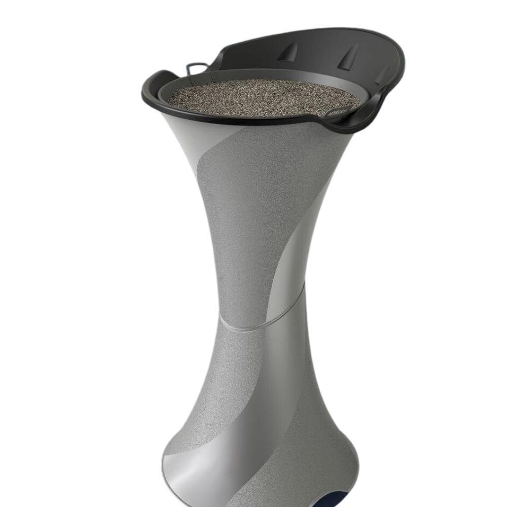 GarPet Aschenbecher Standaschenbecher Stand Zigaretten Ascher mit Sand Außen Aschenbecher