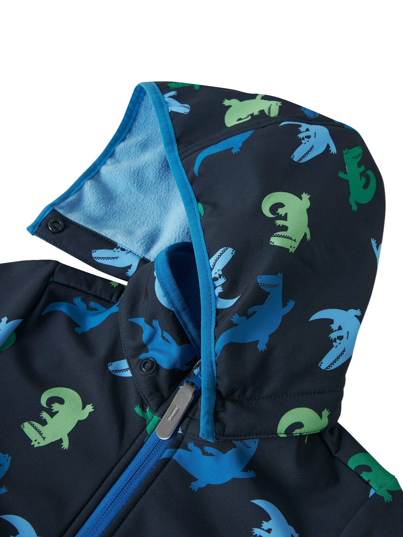Name It Blouson Softshelljacke Krokodile mit Kapuze Jungen