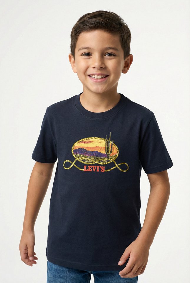 Levi's® Kids T-Shirt LVB CACTUS IN THE SUNSET mit Western-Print